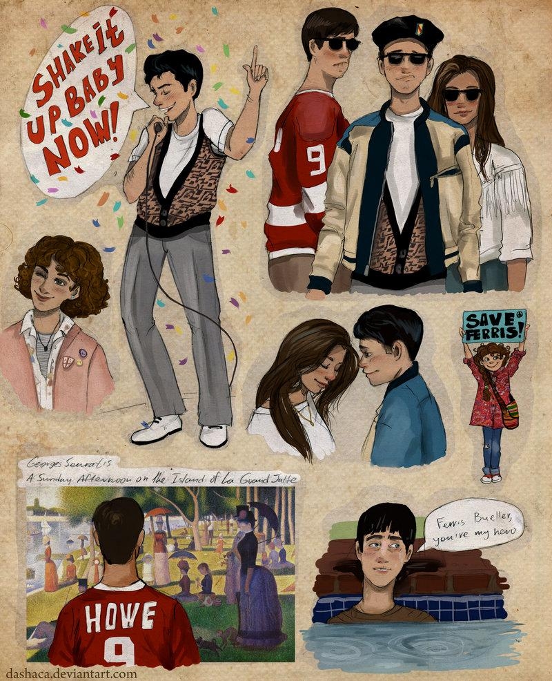 800x990 Ferris Bueller paintings, Phone