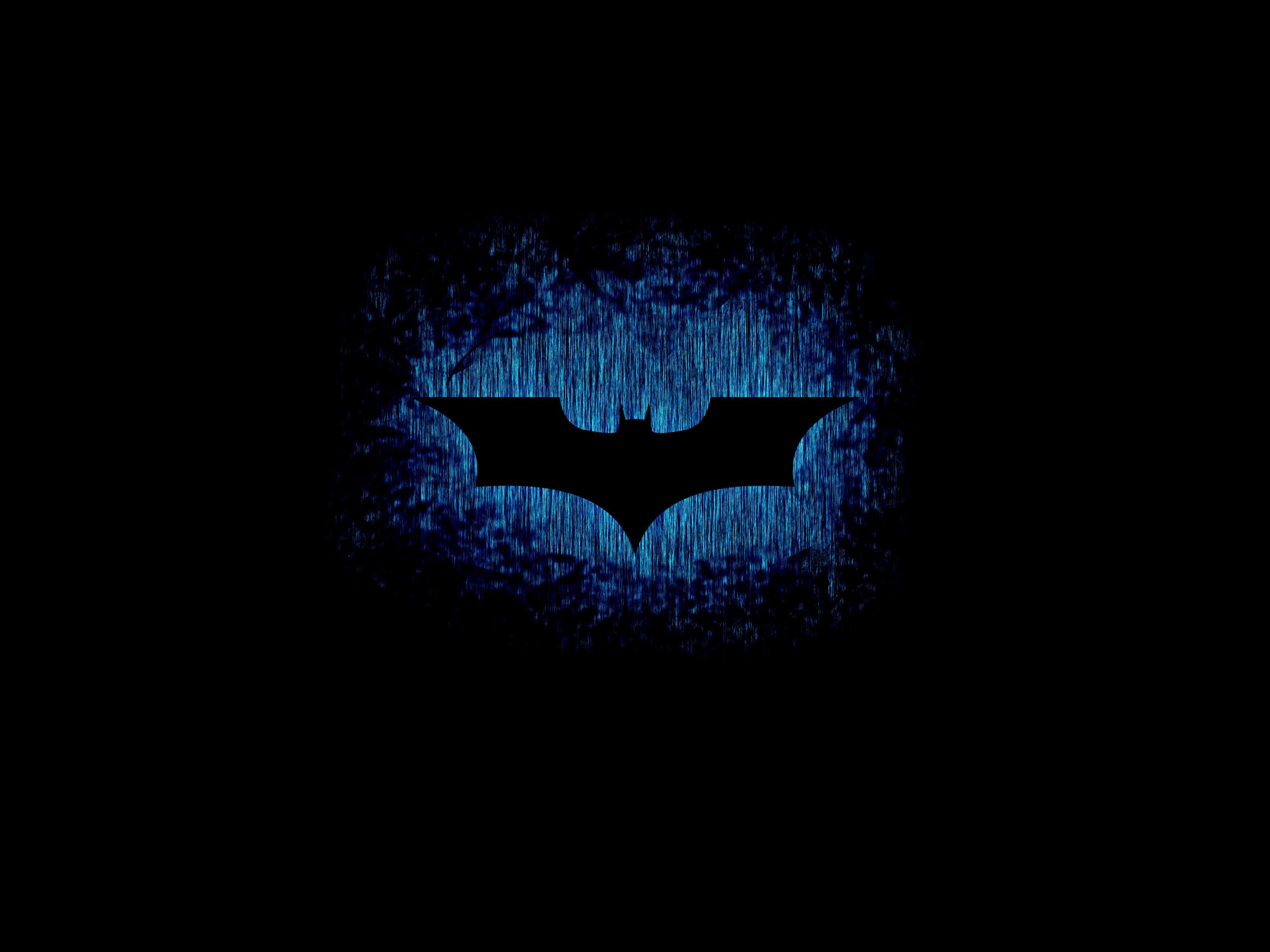 4000x3000 Wallpaper Batman sign, Logo, Dark, 4K, Movies, Desktop