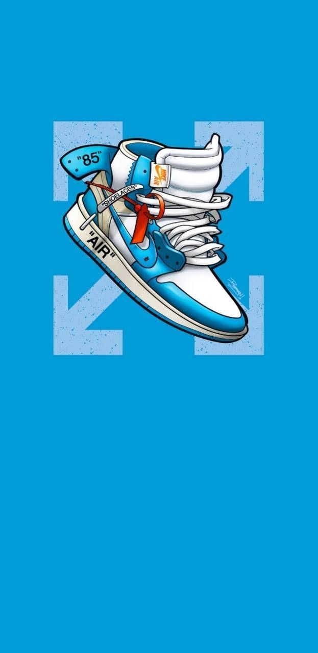 630x1280 Blue Jordan Wallpaper Free Blue Jordan Background, Phone