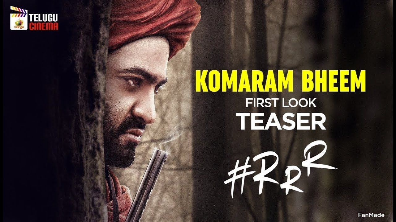 1280x720 Jr NTR Komaram Bheem First Look TEASER. RRR Movie. Ram Charan, Desktop