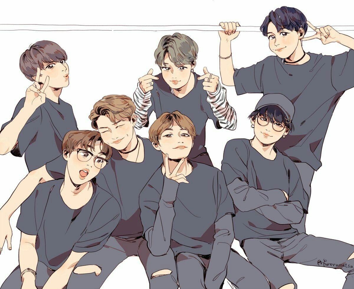 1200x980 BTS Fan Art Desktop Wallpaper Free BTS Fan Art Desktop, Desktop