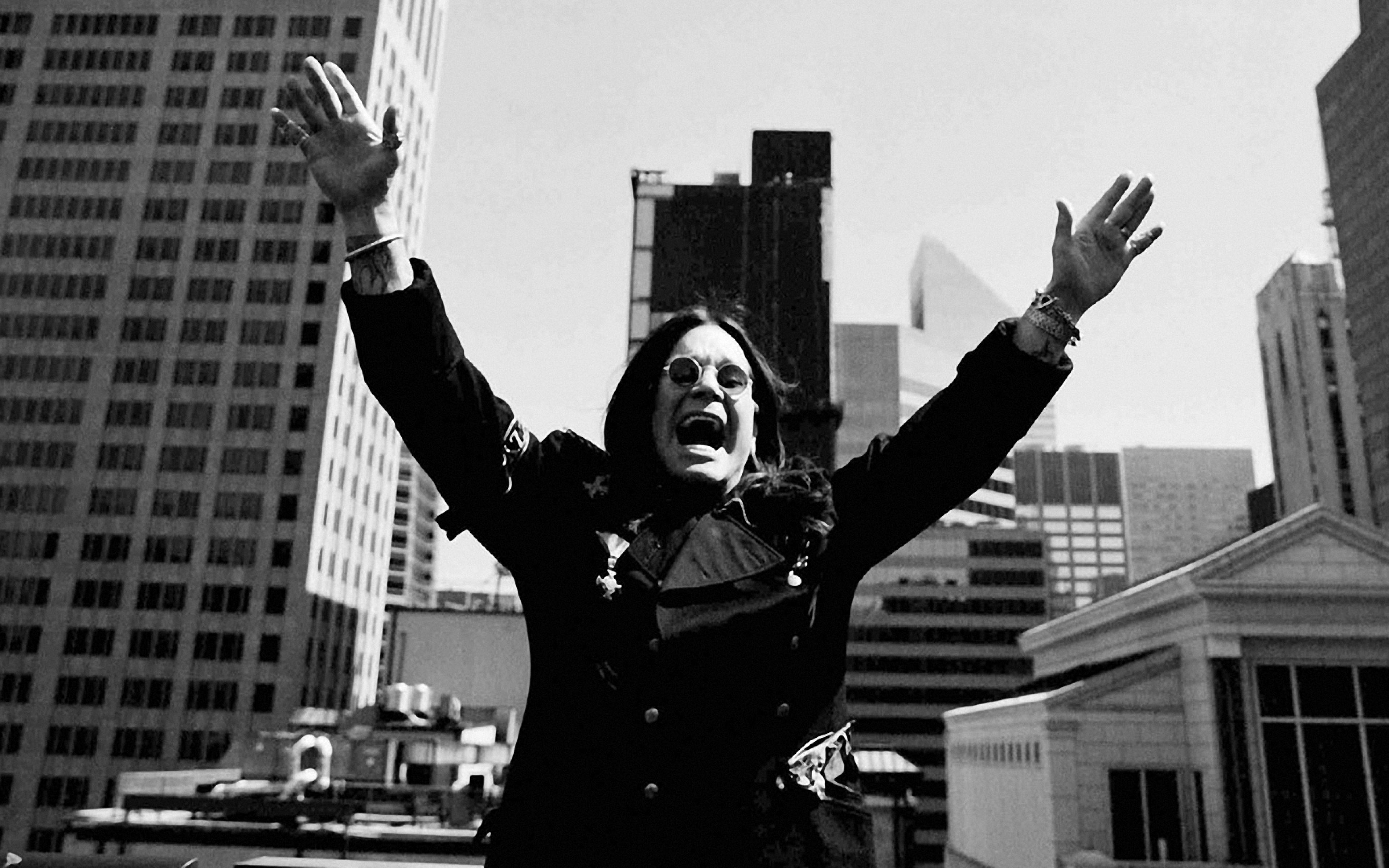 3840x2400 Download Wallpaper  Ozzy osbourne, Joy, City, Hands, Desktop