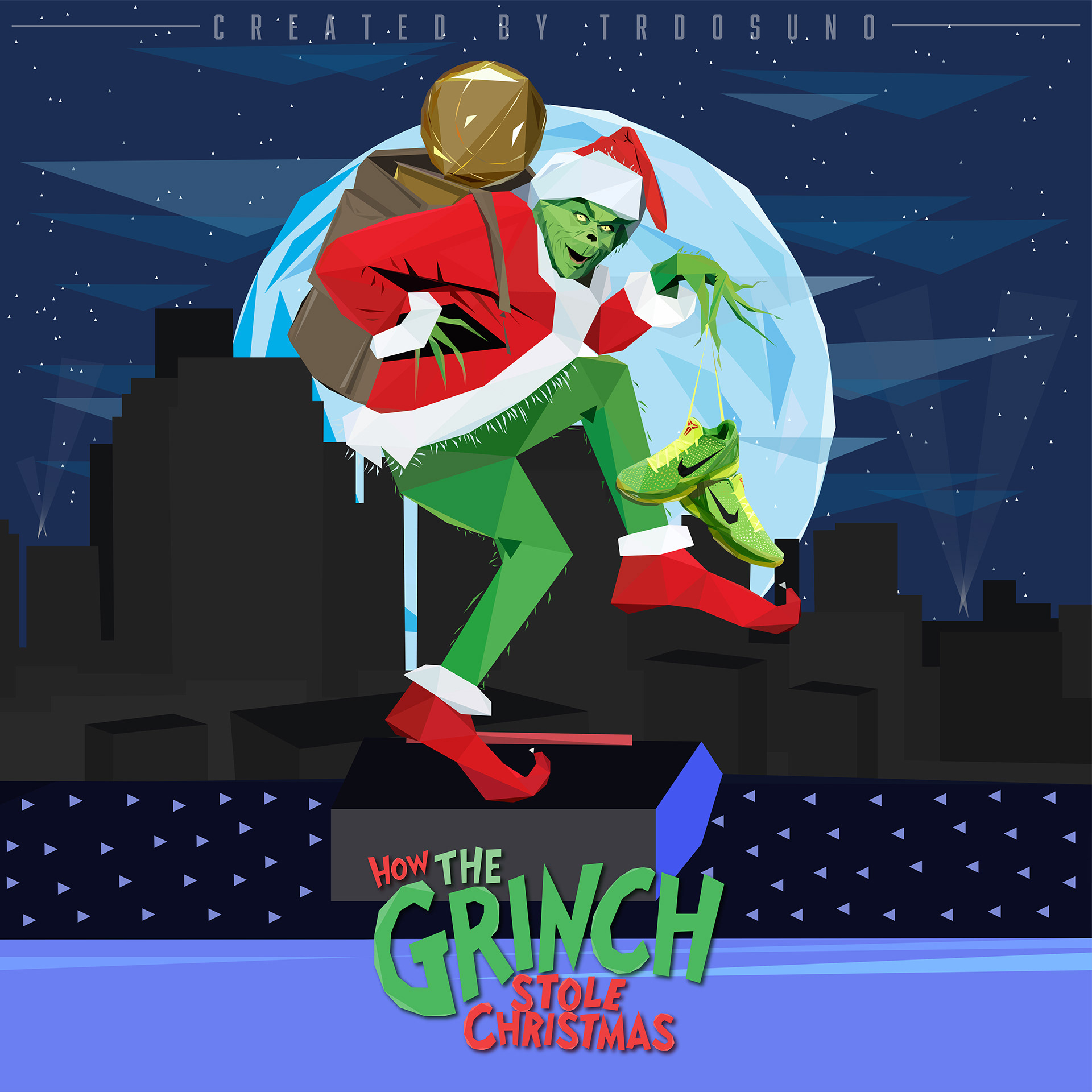 1920x1920 Grinch Stole Kobe 6's, Phone