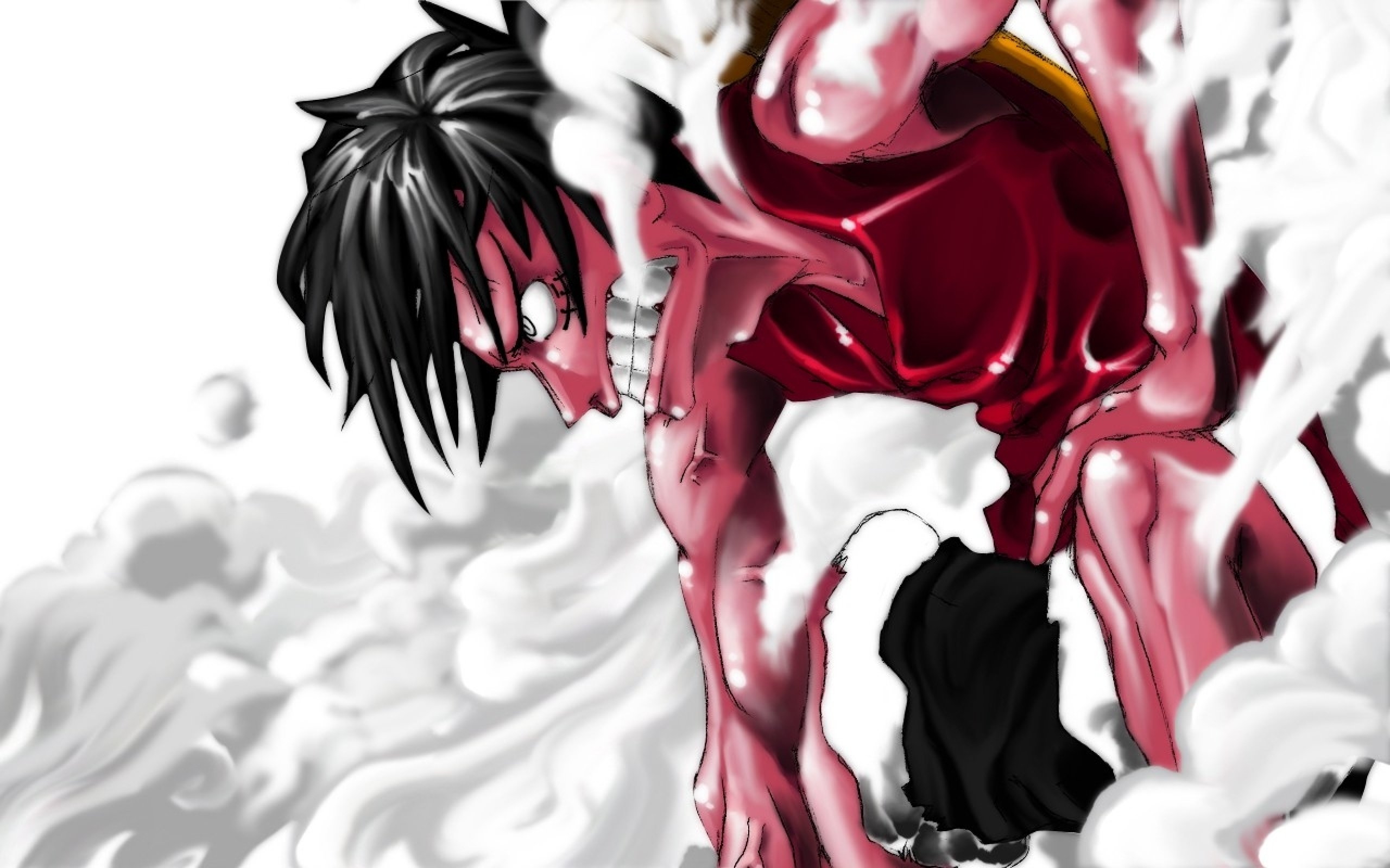 2560x1600 11096) One Piece Luffy Gear Second HD Background Wallpaper Second Gear, Desktop