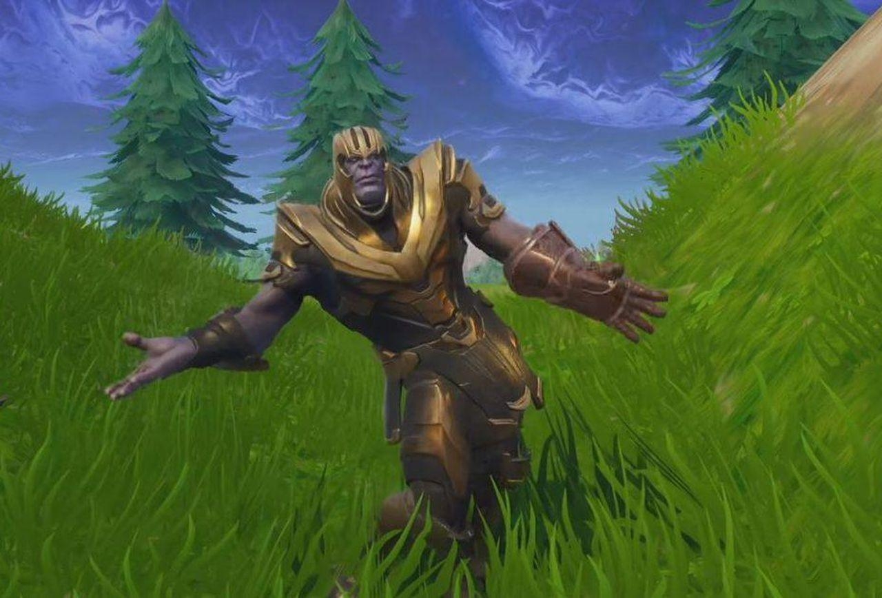 1280x870 Let's Watch Thanos Do Some Dance Emotes In 'Fortnite: Battle Royale', Desktop