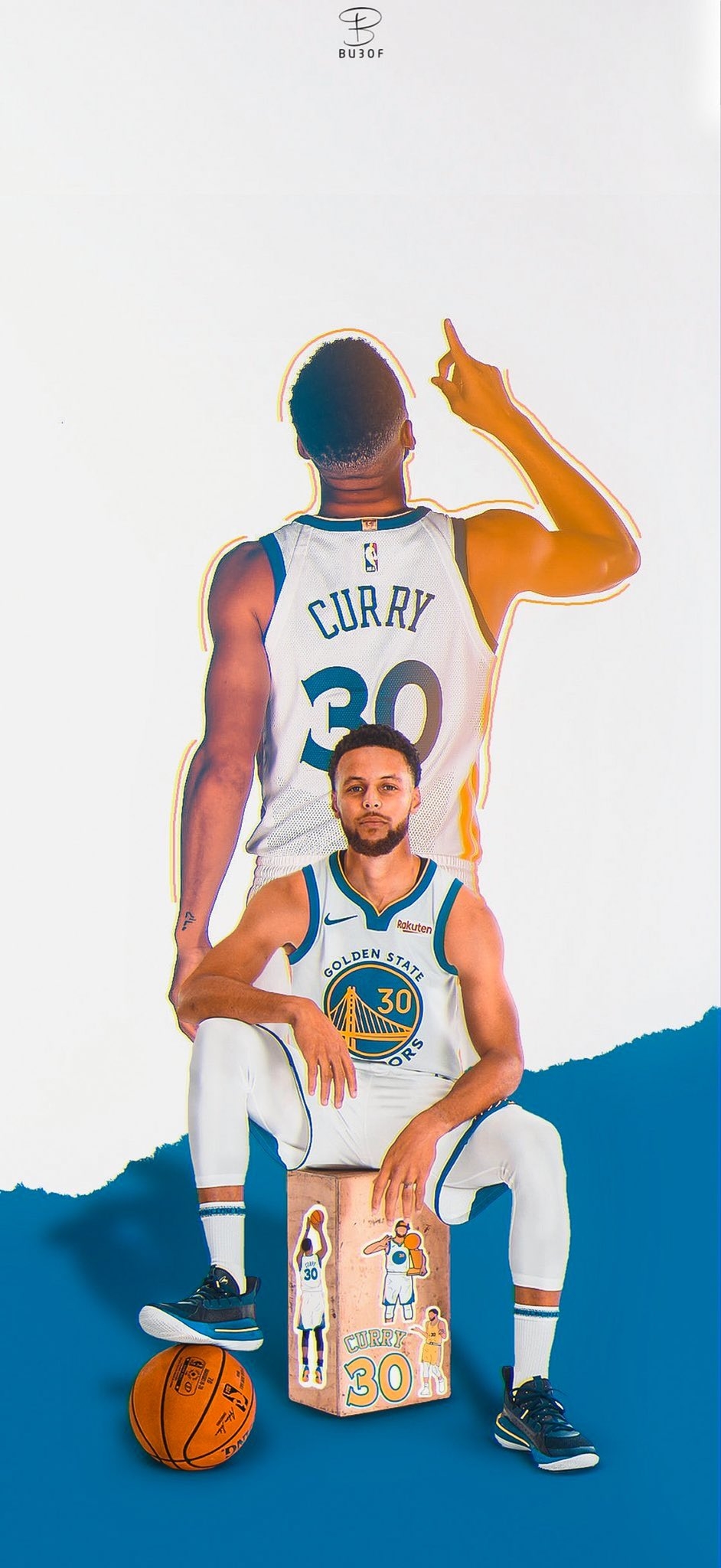 950x2050 بوعّوف - #Wallpaper Curry, #DubNation, Phone