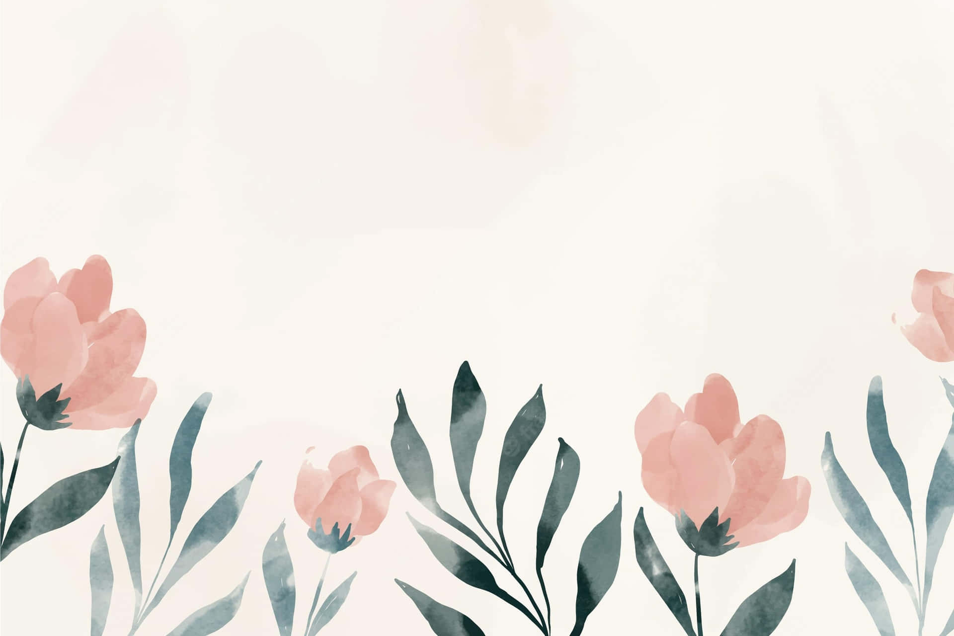 1920x1280 Download Gorgeous watercolor floral design delight for your eyes! Wallpaper, Desktop