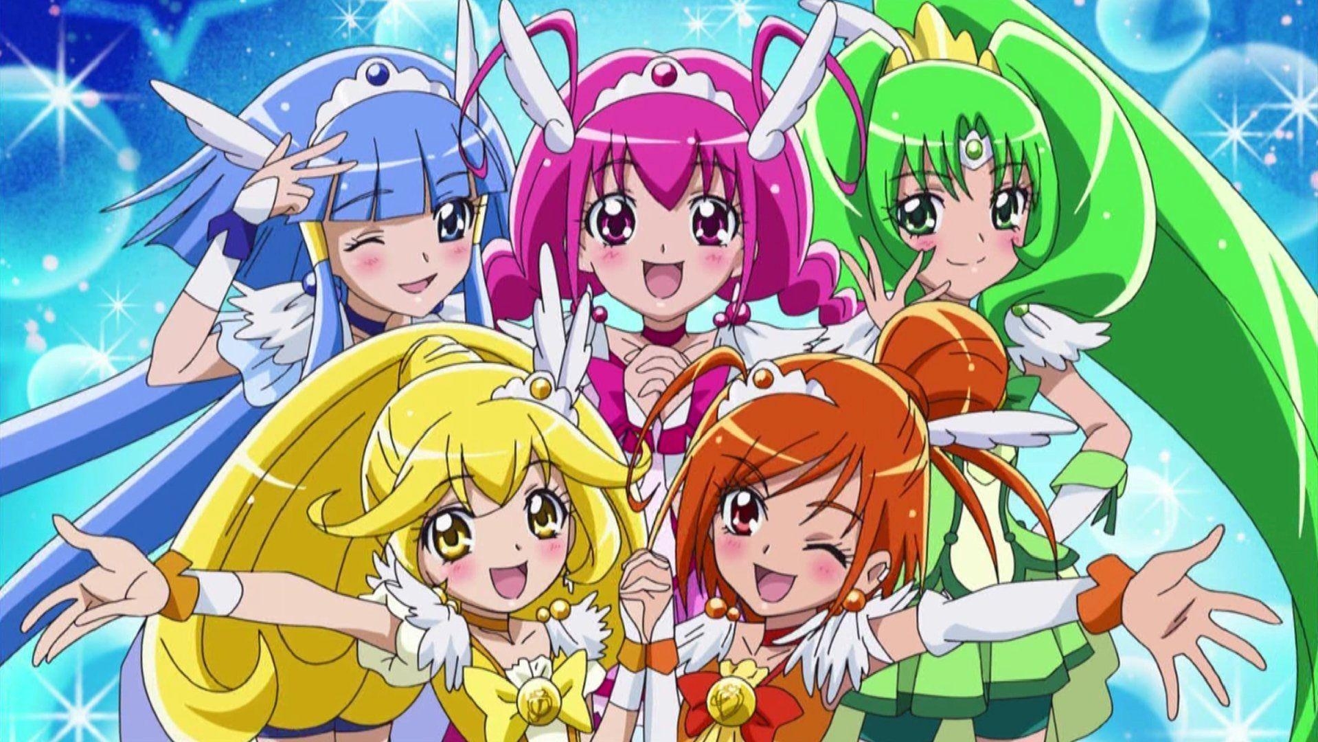 1920x1080 Glitter Force Smileprettycure  #glitter force, Desktop