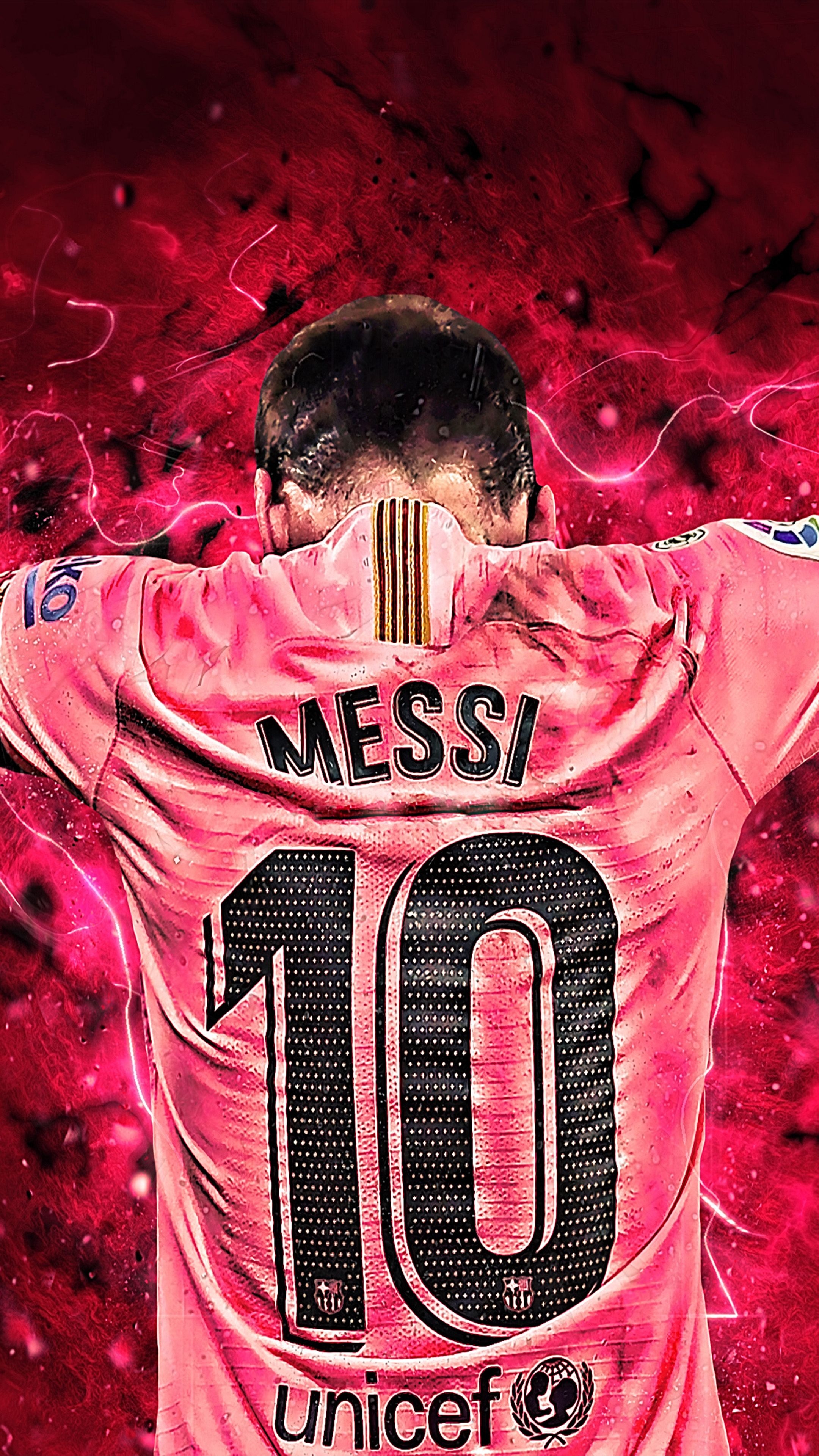 2160x3840 Free download Messi 10 Art Graphics 4K Ultra HD Mobile Wallpaper, Phone