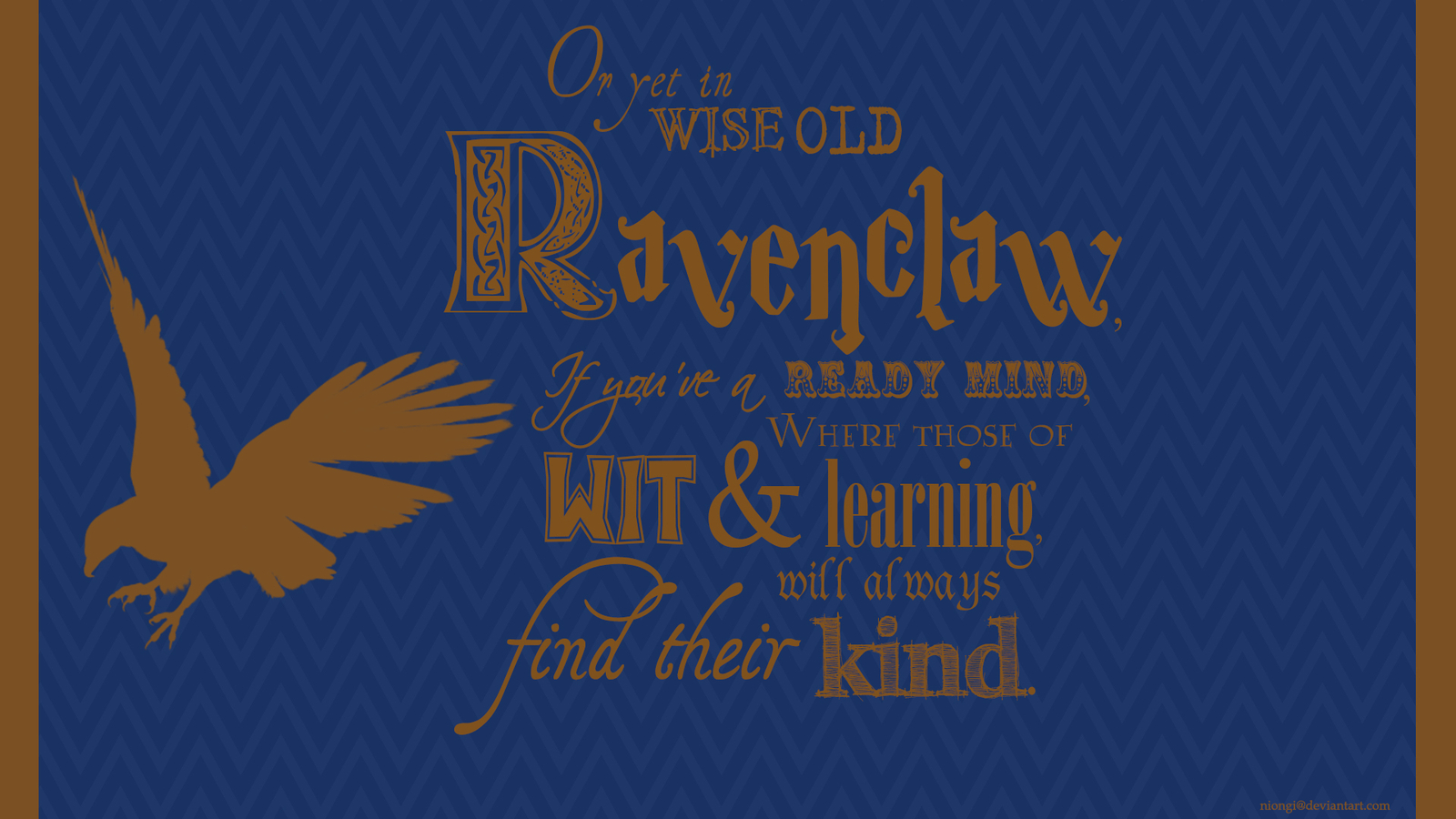 1600x900 Ravenclaw Wallpaper, Desktop