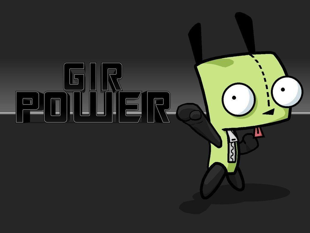 1040x780 gir and piggy, Desktop