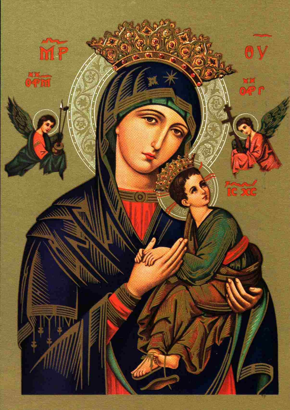 1210x1710 Our Lady of Perpetual Help Wallpaper, Phone