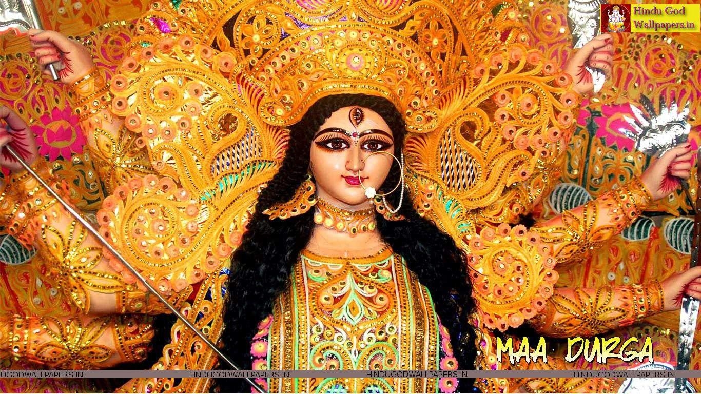 1370x770 Durga Mata Image. God Image. God Wallpaper God Wallpaper. Durga puja, Durga puja wallpaper, Maa durga HD wallpaper, Desktop