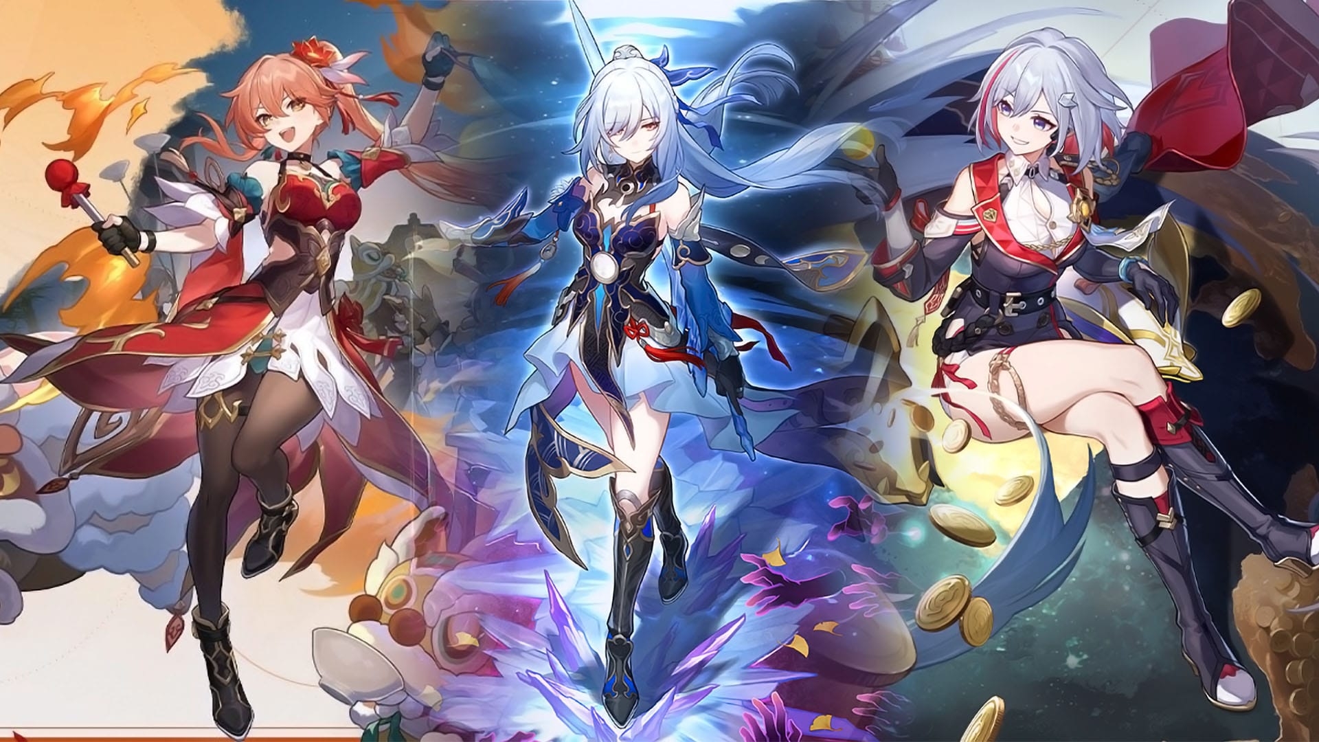 1920x1080 Honkai: Star Rail Reveals Three New Waifus: Jingliu, Topaz, & Guinaifen, Desktop