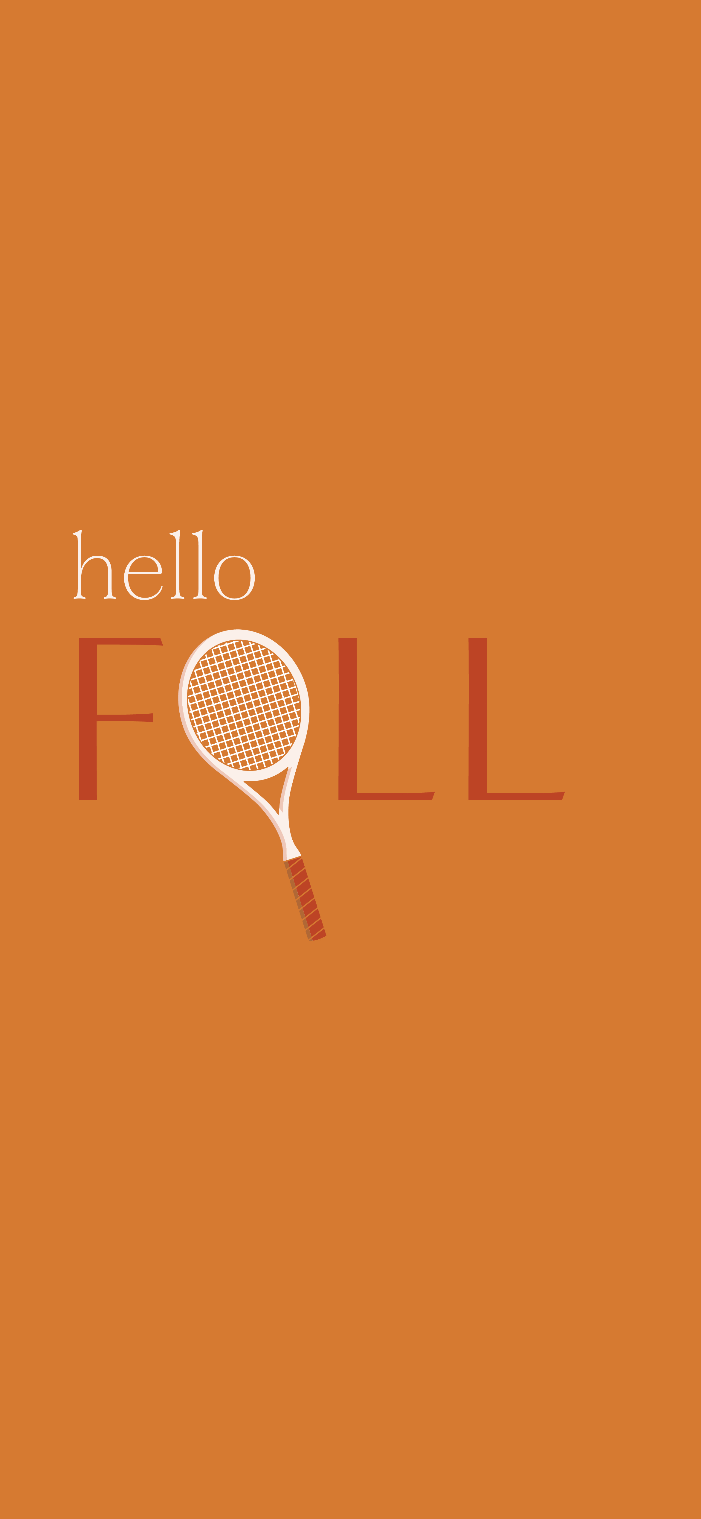 2350x5080 The Best Fall Phone Wallpaper for Tennis Players, Phone