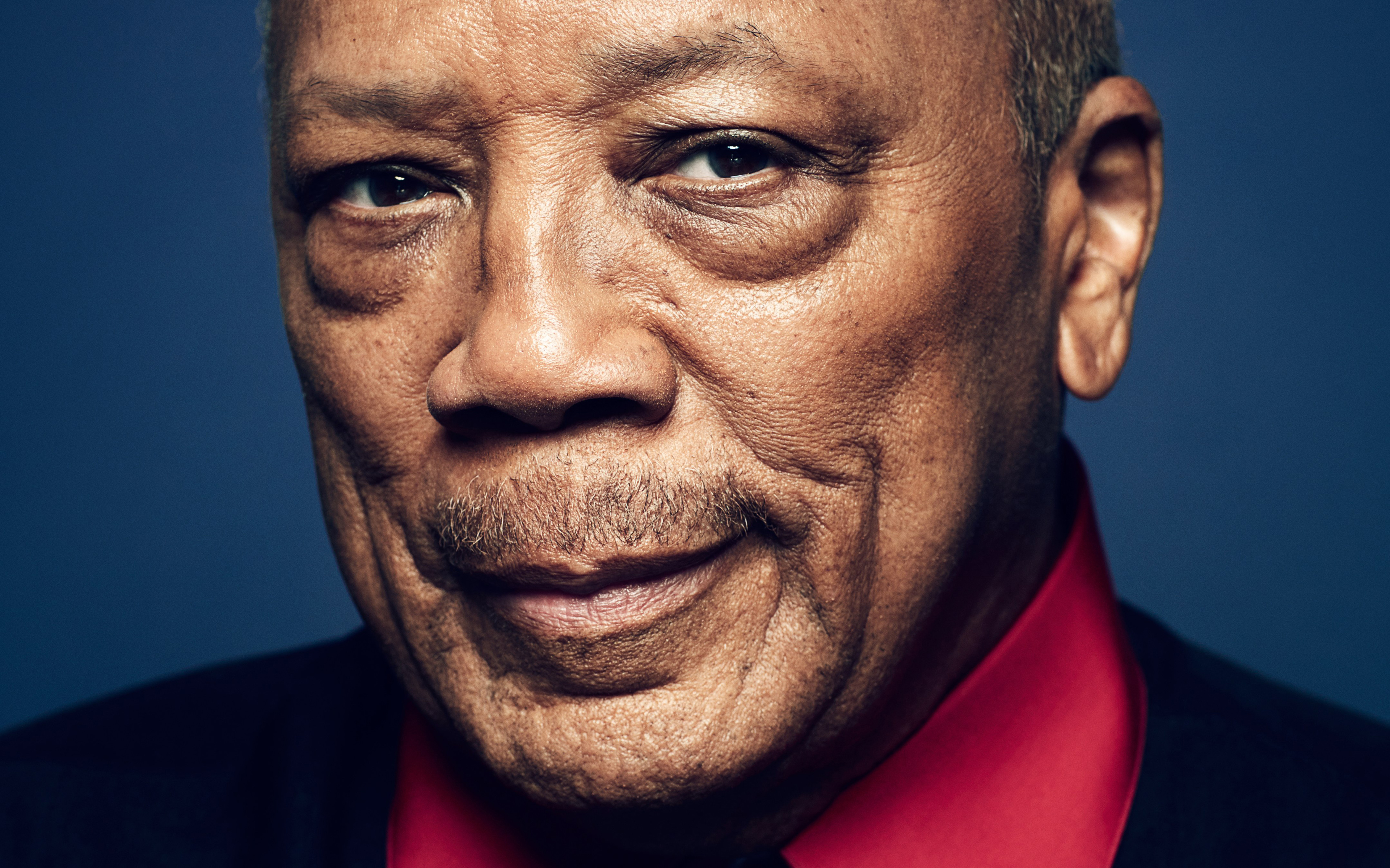 3840x2400 Download wallpaper Quincy Jones, 4k, american composer, photohoot, GQ, celebrity for desktop with resolution. High Quality HD picture wallpaper, Desktop