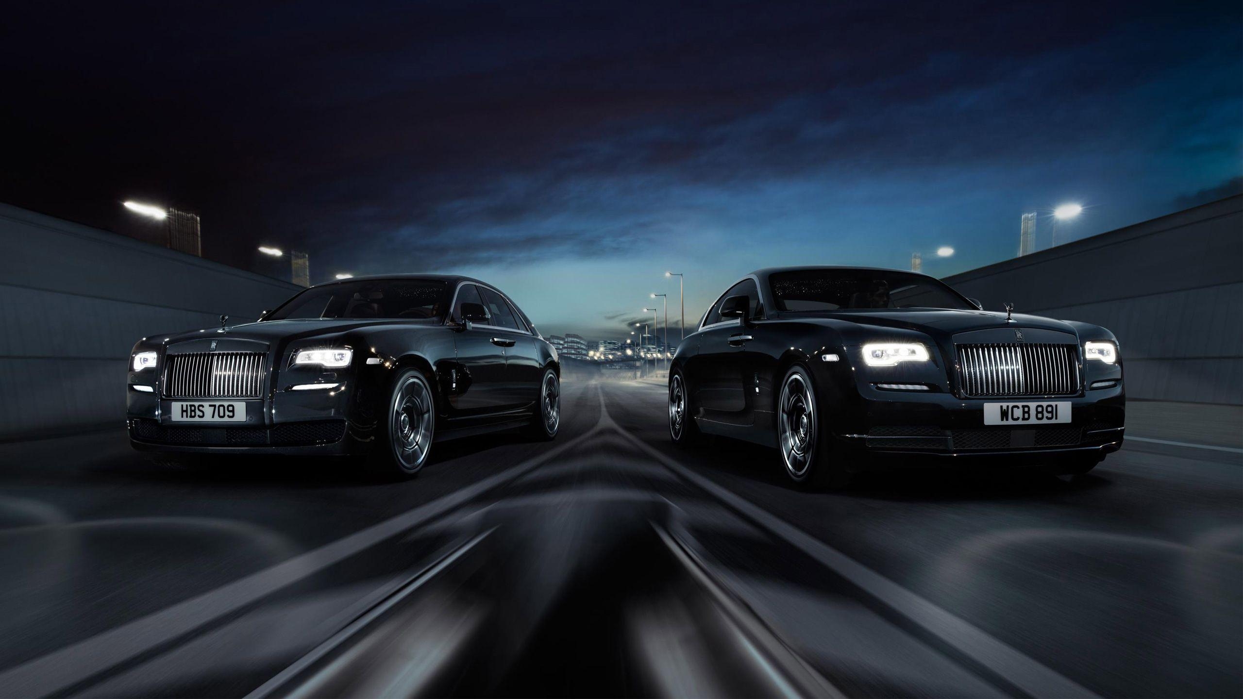 2560x1440 Rolls Royce Ghost Wraith Black Badge Wallpaper. HD Car, Desktop