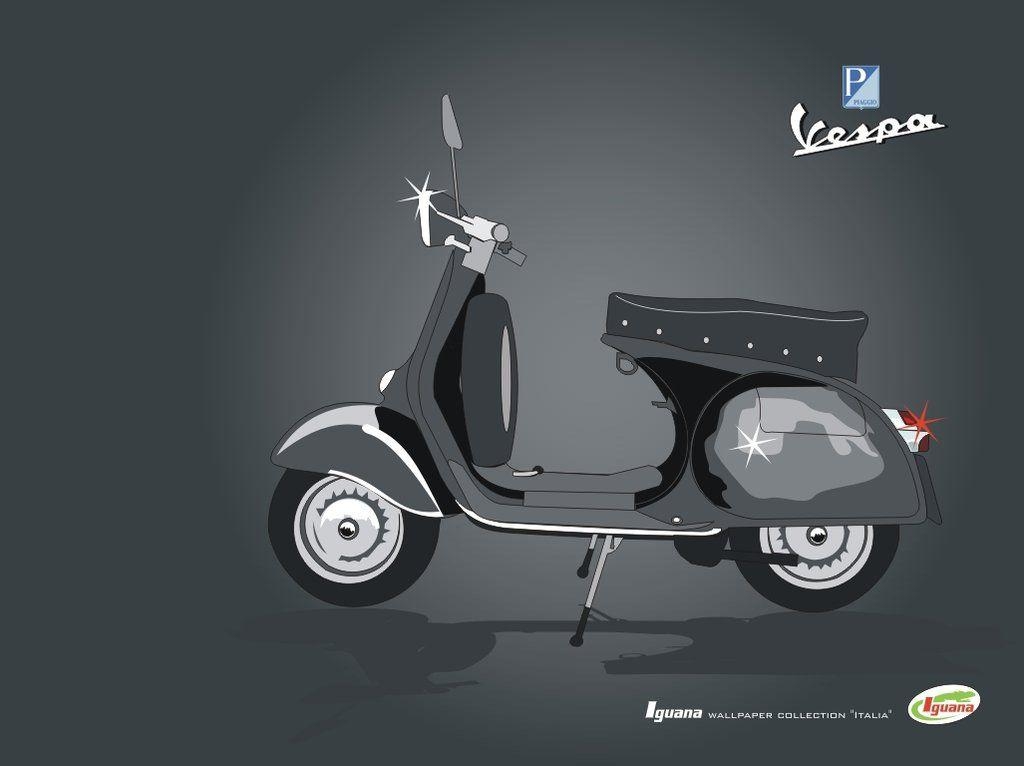 1030x770 Vespa drawing 2, Desktop