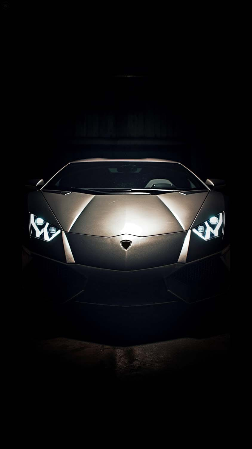 850x1500 Matt Black Lambo IPhone Wallpaper HD Wallpaper, iPhone Wallpaper. iPhone wallpaper, Lambo, Wallpaper, Phone