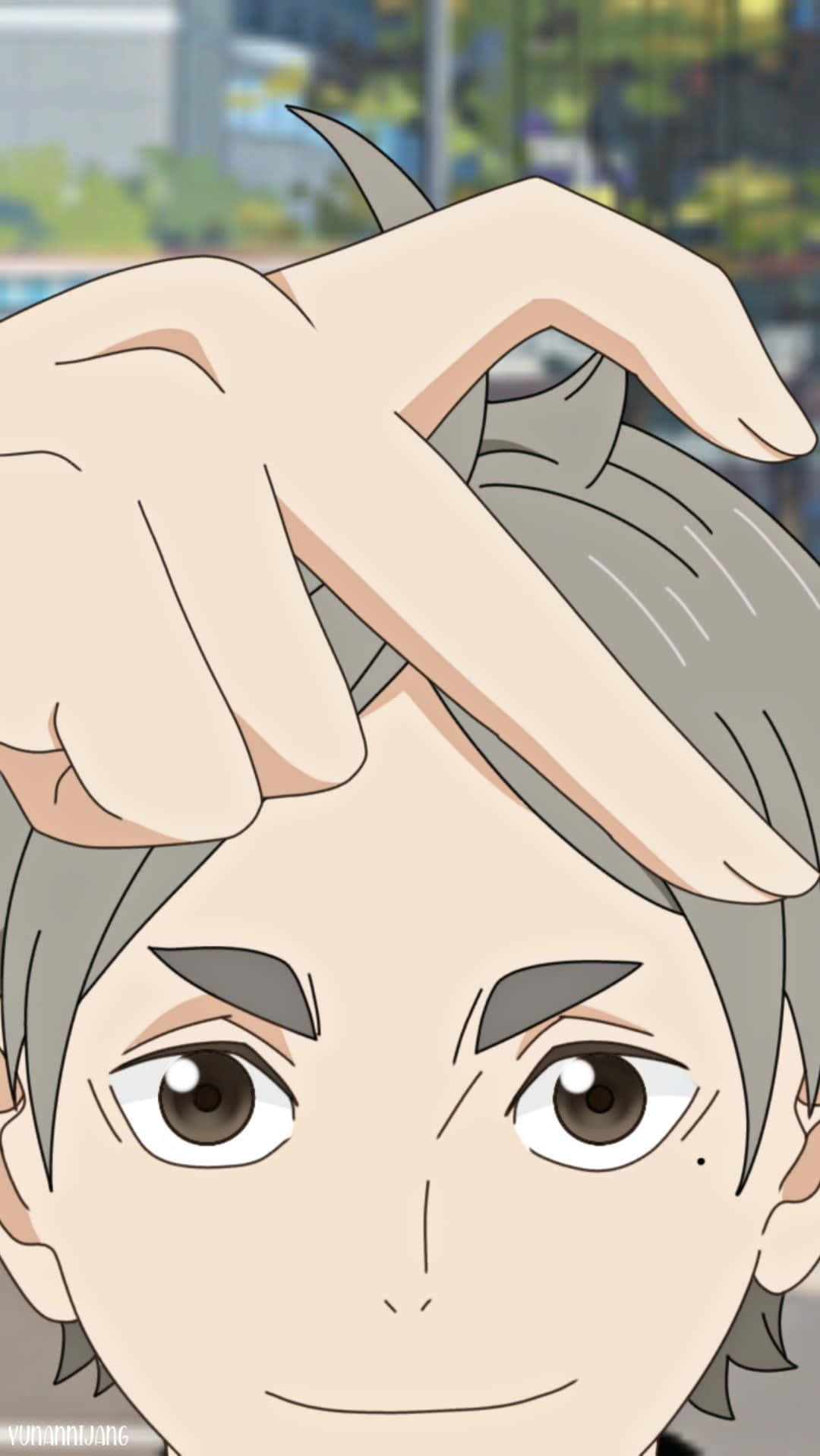 1080x1920 Download Matching Anime Sugawara Half Heart Wallpaper, Phone