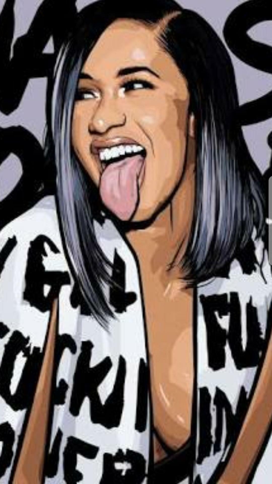 1080x1920 Free download Cardi B Music that I LOVE Cardi B Wallpaper, Phone