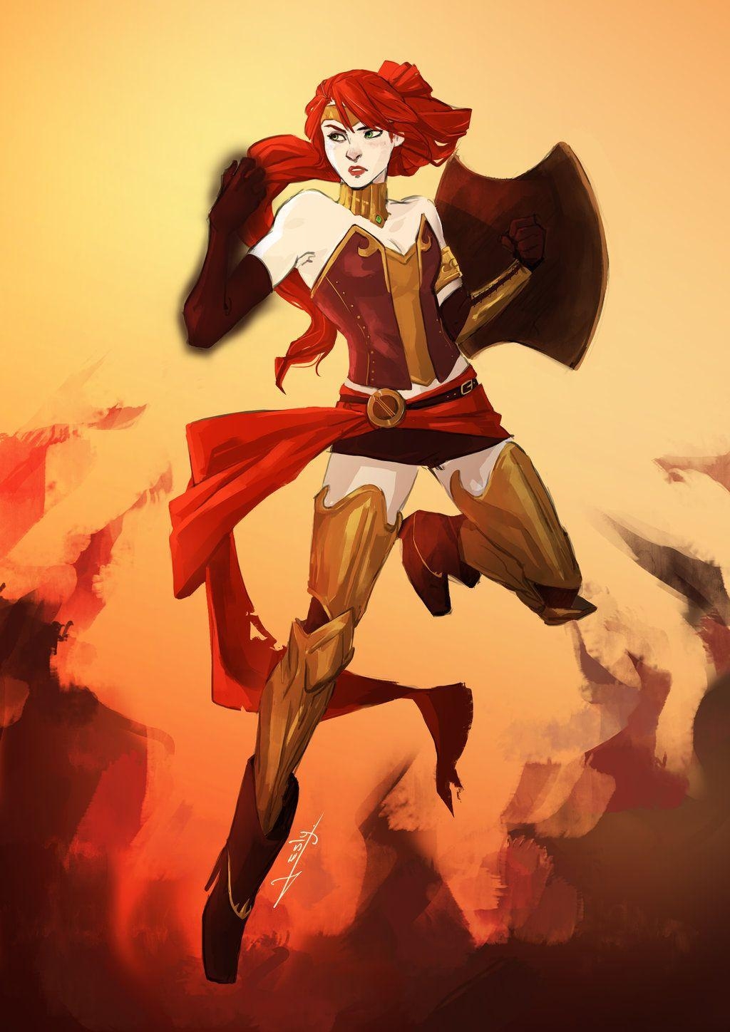 1030x1450 Pyrrha Nikos By Lesly Oh, Phone