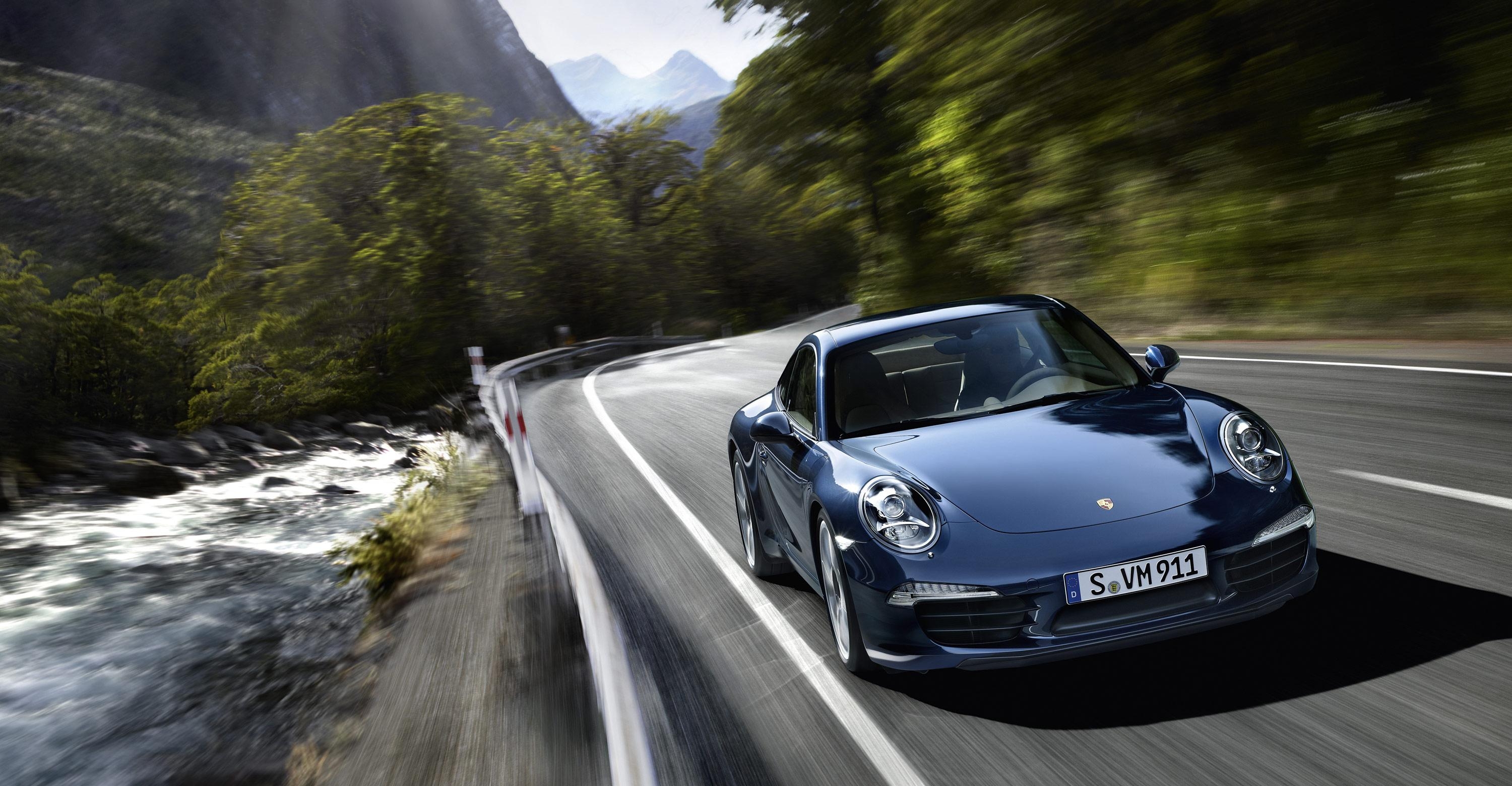 3000x1560 blue Porsche 911 Carrera S wallpaper, Desktop