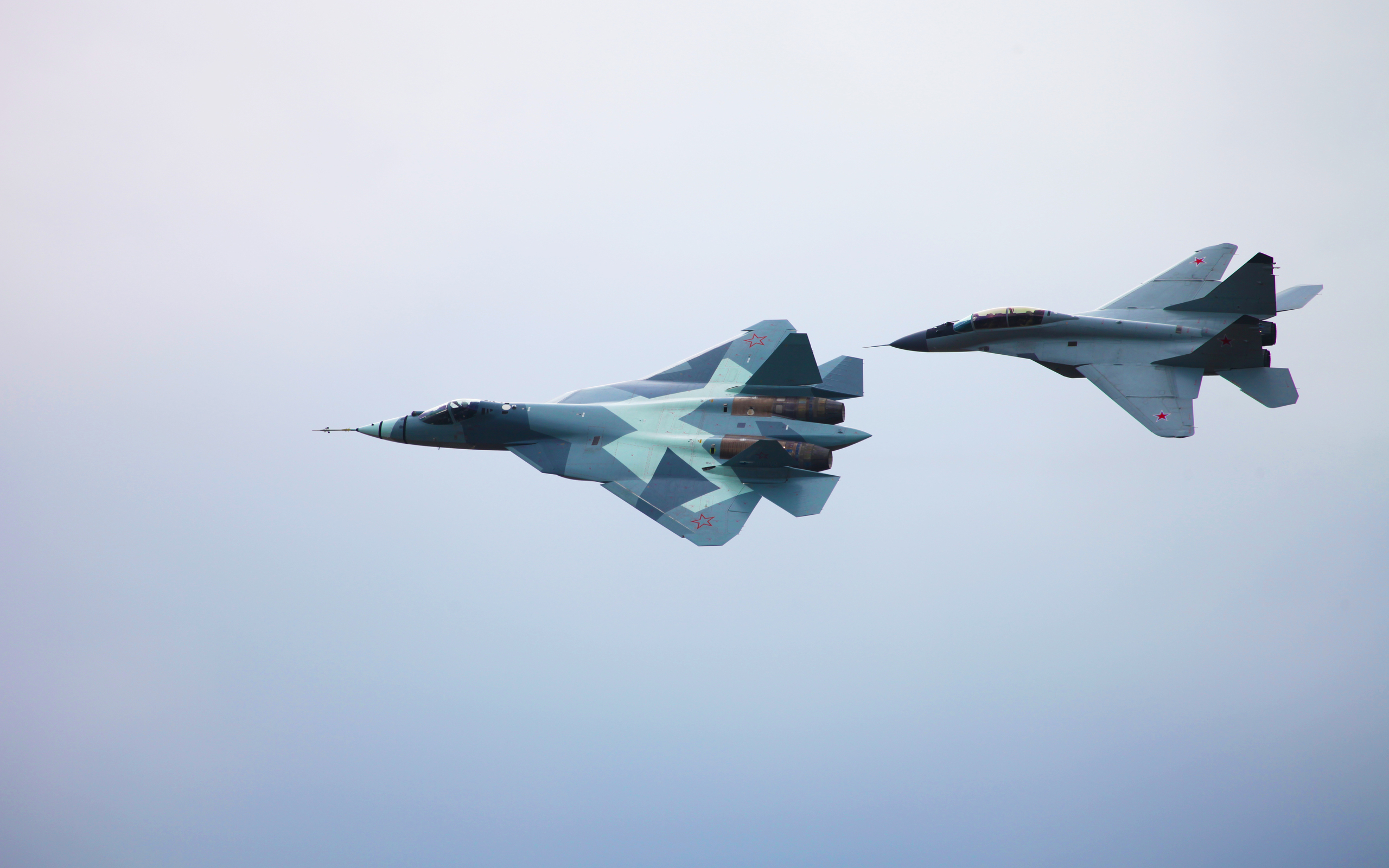 2560x1600 Sukhoi Su 57 HD Wallpaper, Desktop