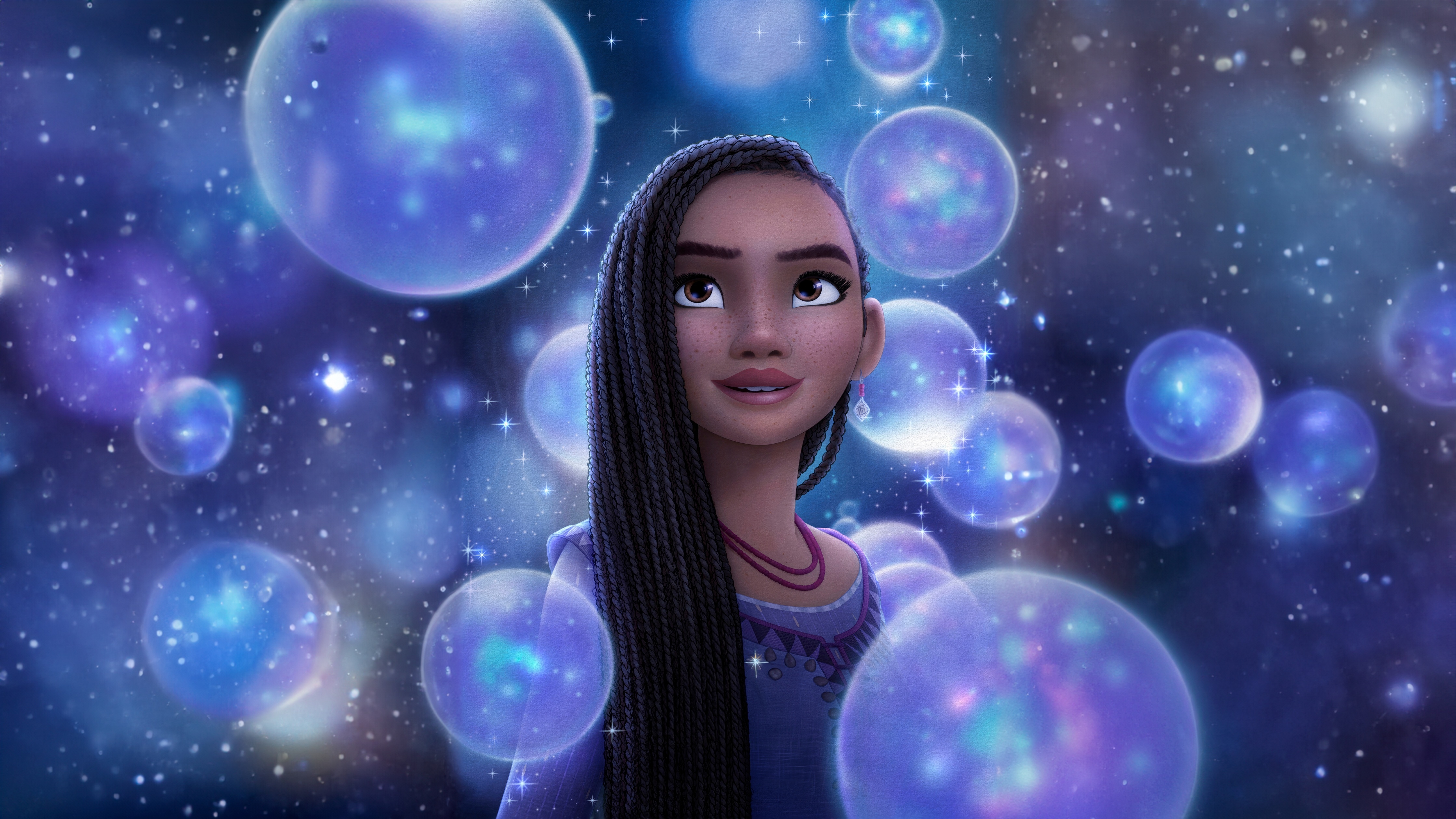 4480x2520 Asha Wallpaper 4K, Wish, Disney movies, 5K, Desktop