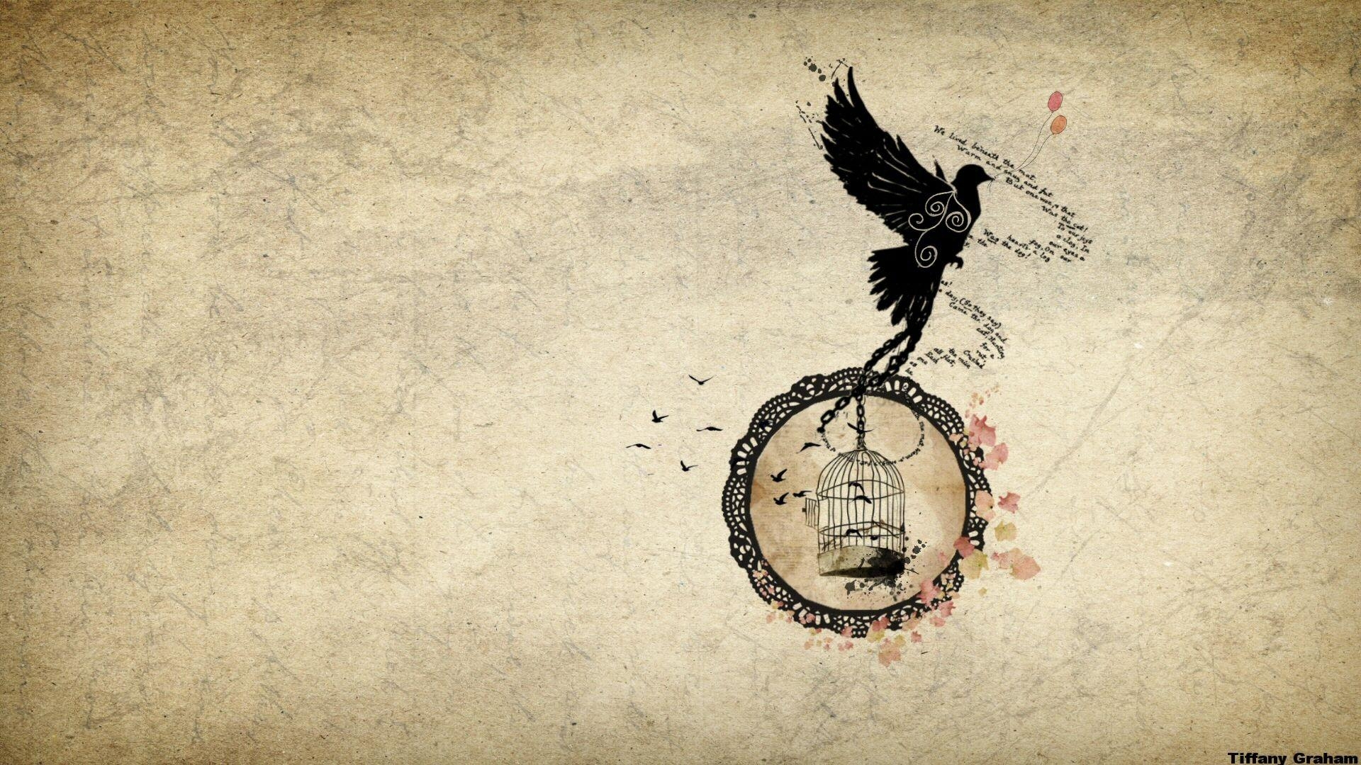 1920x1080 Freedom is an Illusion; A Hipster Wallpaper. ღ • Aberrant Rhetoric, Desktop