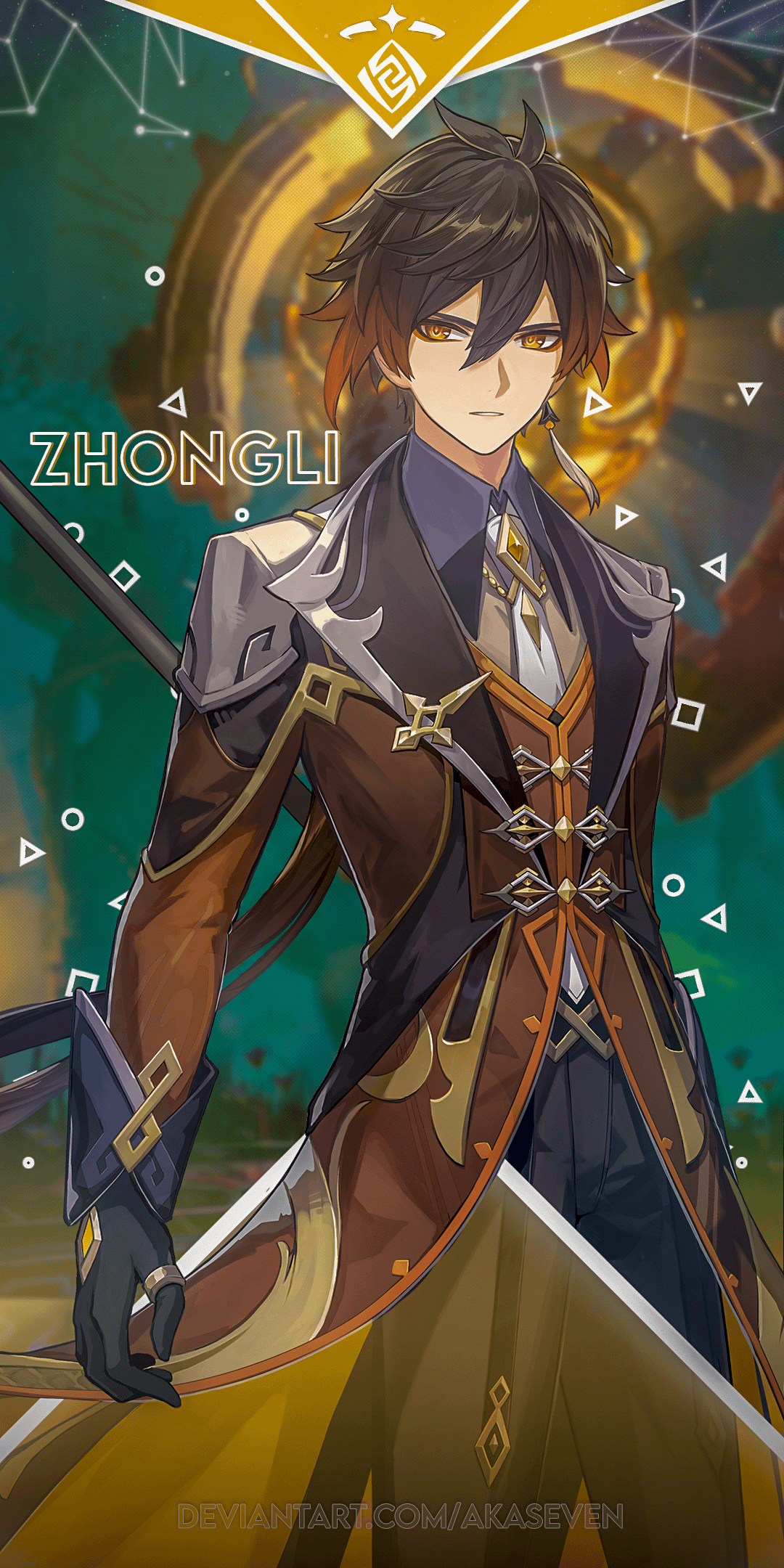 1080x2160 Mobile Wallpaper} Zhongli Venti Xiao Childe Mona Rosaria, R Genshin_Impact, Phone