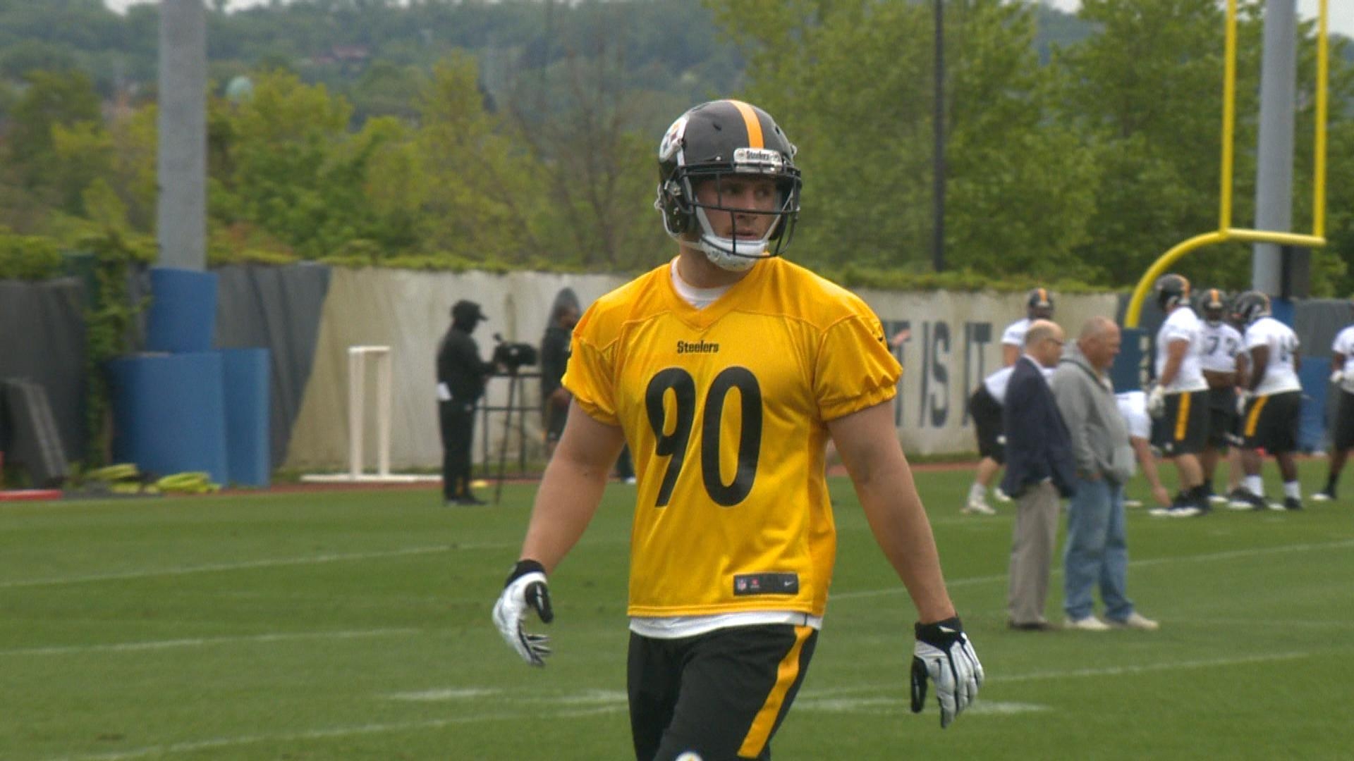 1920x1080 Pittsburgh #Steelers Sign First Round Draft Pick T.J. Watt, Desktop