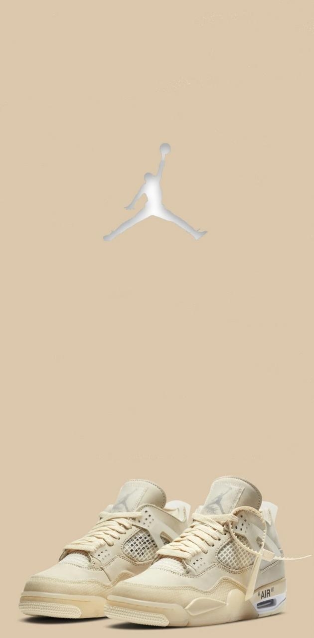 630x1280 Jordan 4 off white wallpaper, Phone