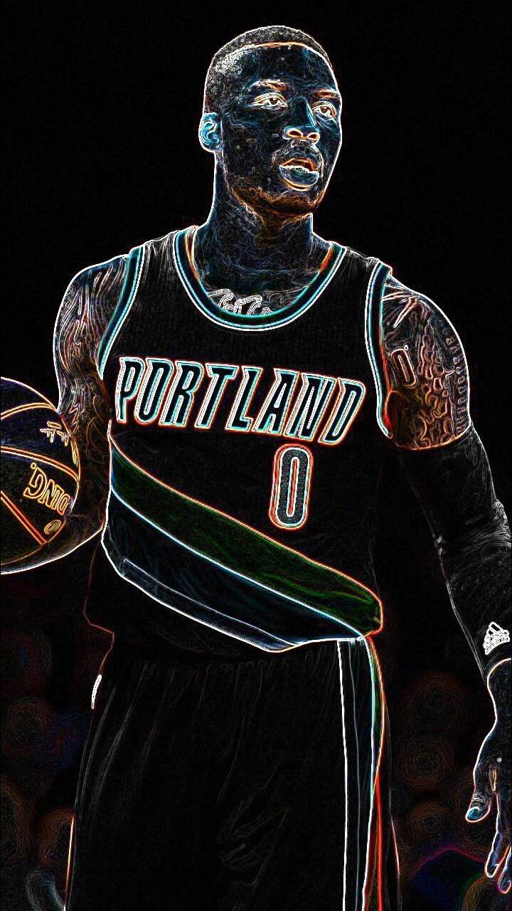 720x1280 Damian Lillard Wallpaper, Phone