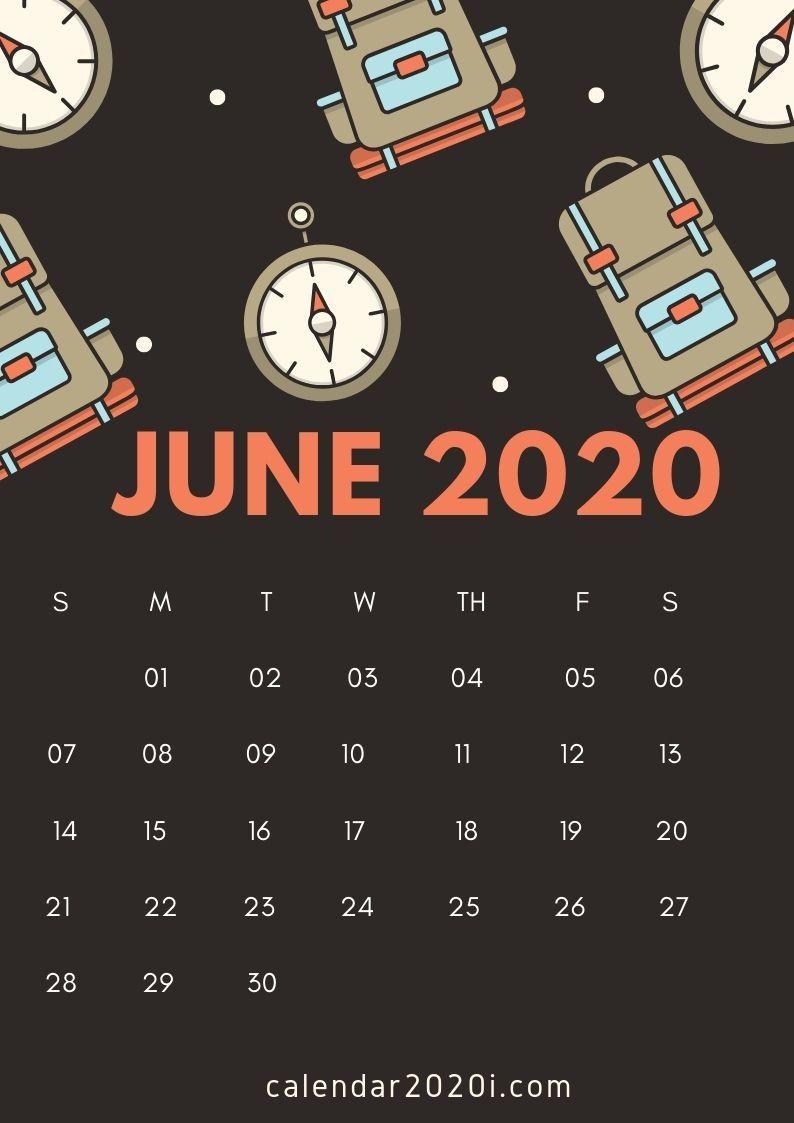 800x1130 June 2020 Calendar Wallpaper Free June 2020 Calendar, Phone