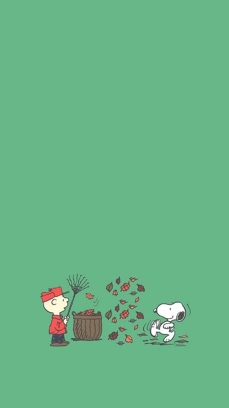 740x1320 Snoopy Background autumn winter. Snoopy wallpaper, Peanuts, Phone