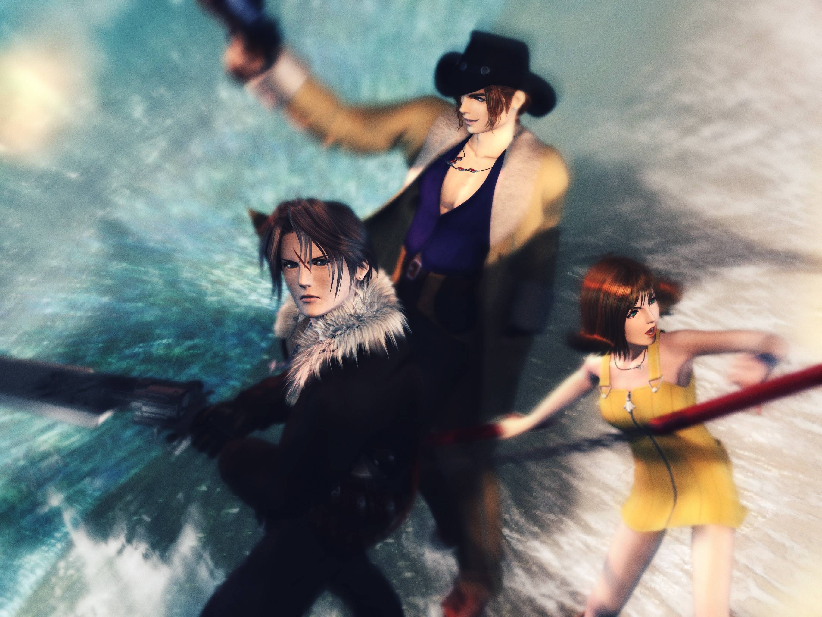 2730x2050 Squall Leonhart, Wallpaper Anime Image Board, Desktop