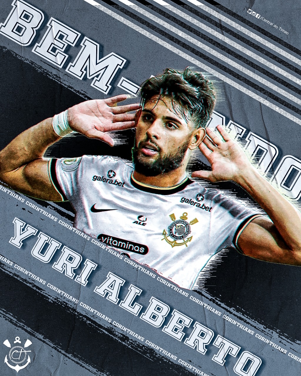 1030x1280 OFICIAL! Corinthians anuncia contratação do centroavante Yuri Alberto, Phone