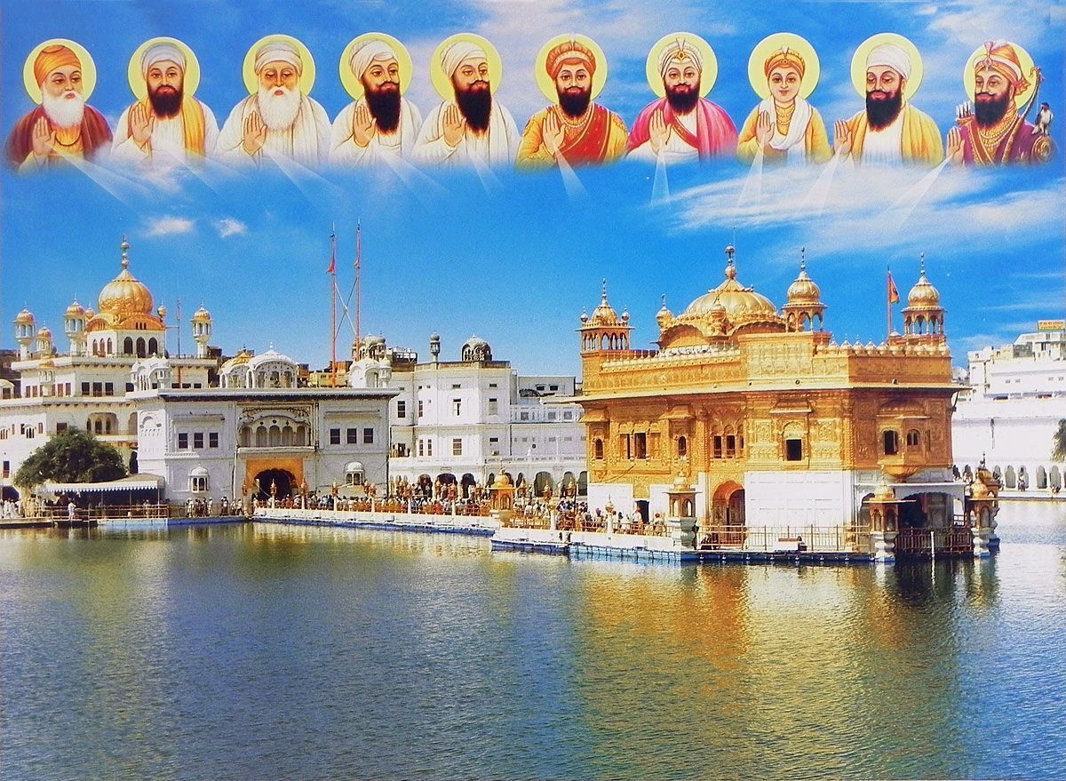 1200x880 Golden temple, Desktop