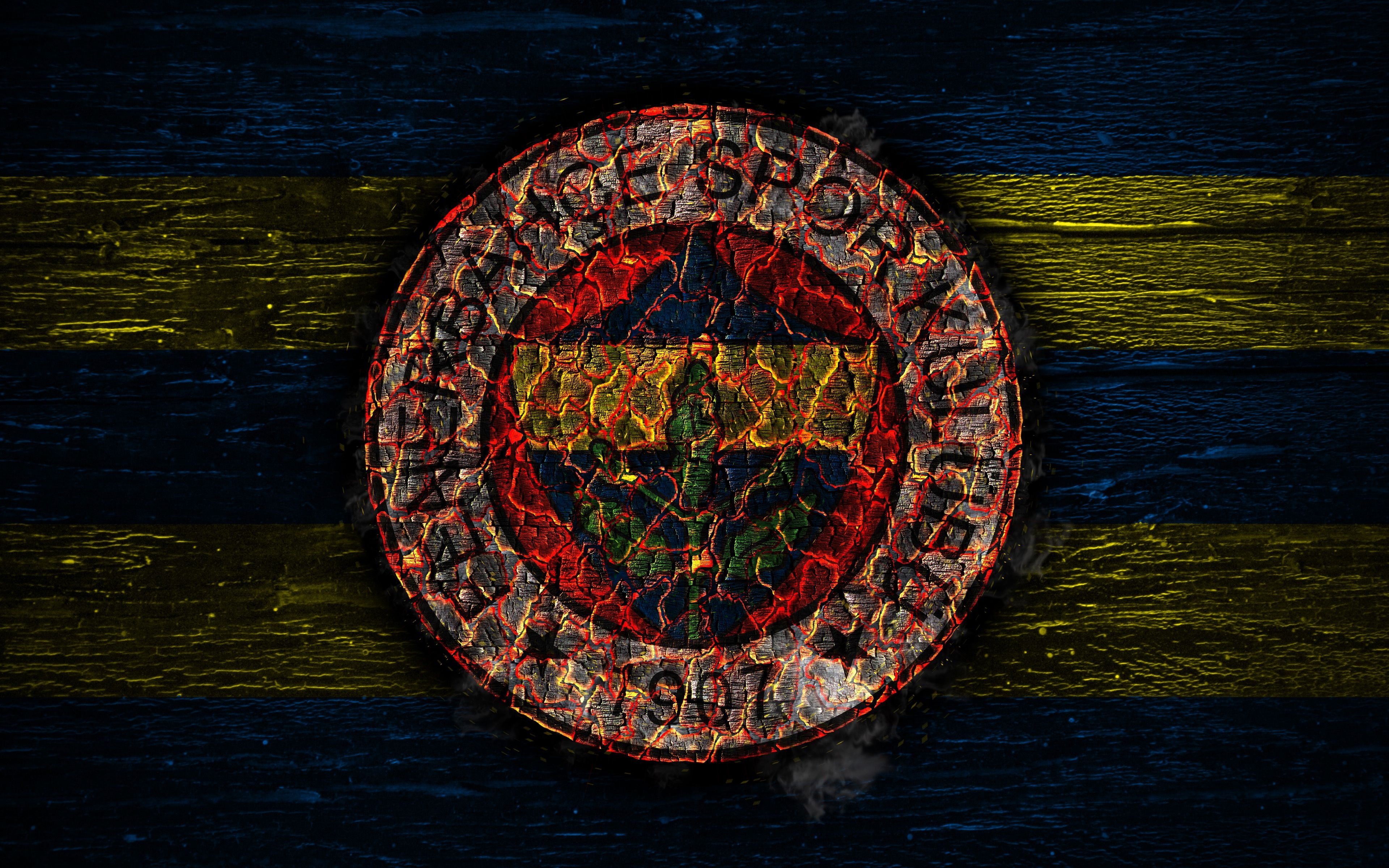 3840x2400 Fenerbahçe S.K., Soccer, Logo, Emblem wallpaper, Desktop