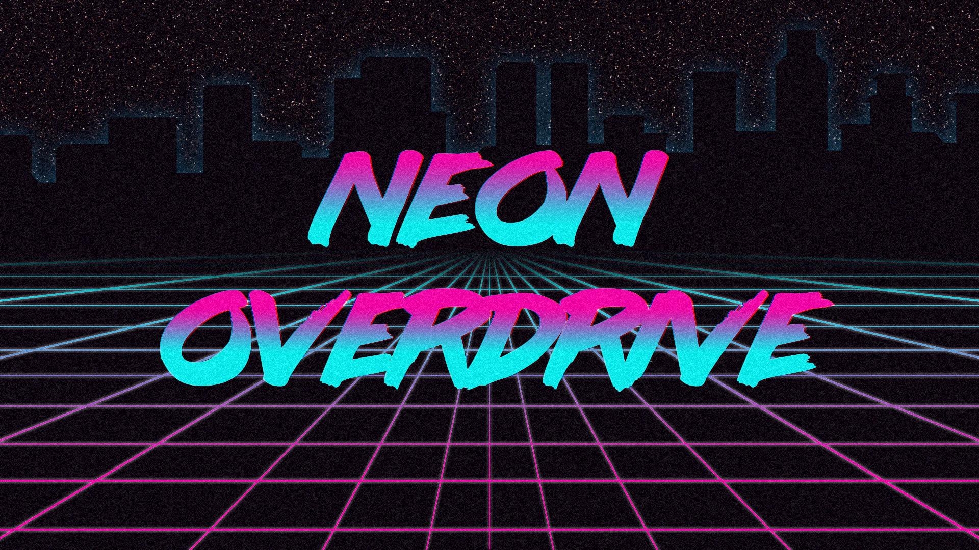 1920x1080 Create an 80s retrowave style wallpaper, Desktop