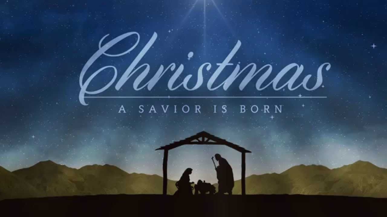 1280x720 Christmas Bible verses saviour is born, Desktop