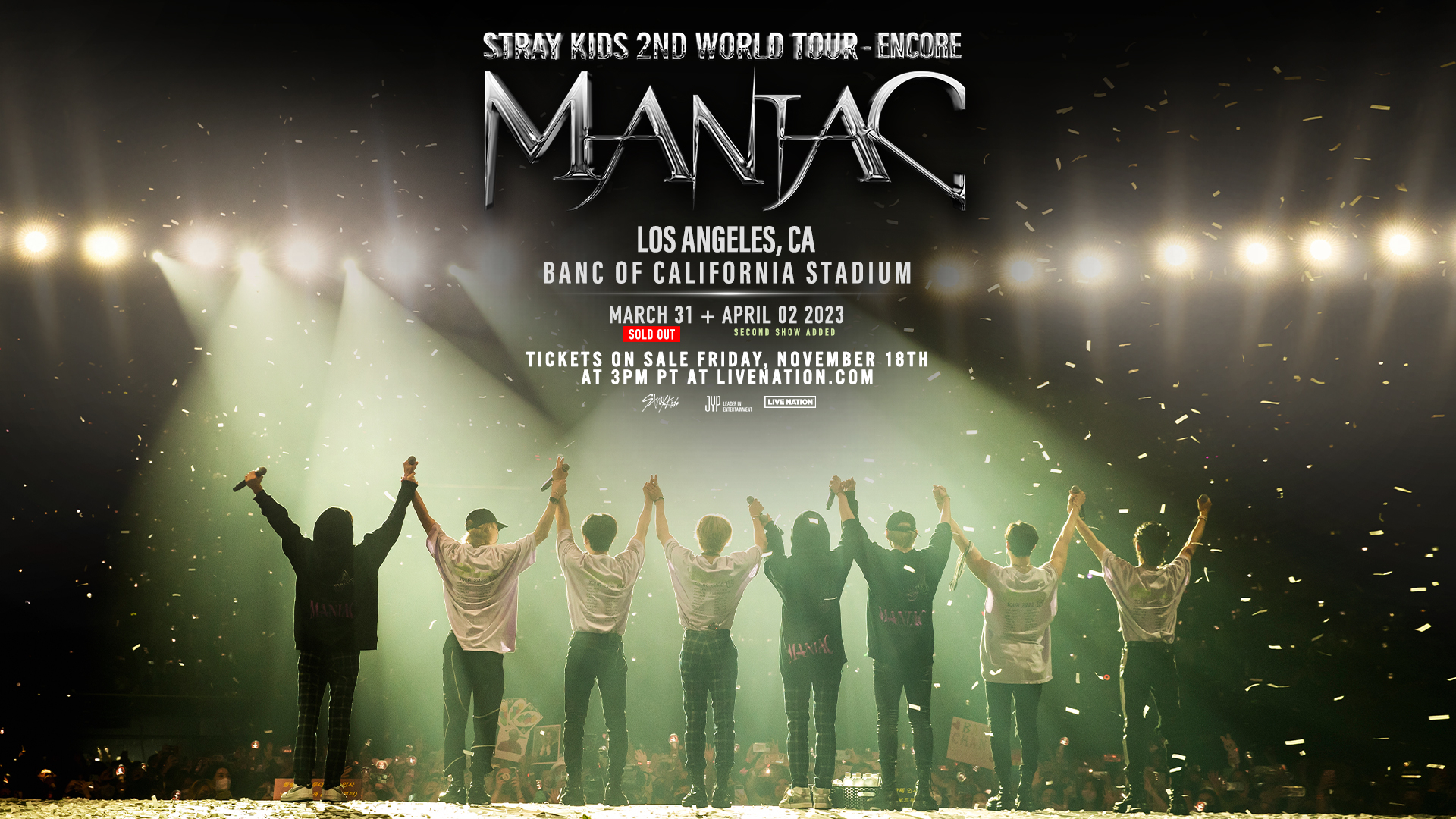 1920x1080 DUE TO INCREDIBLE DEMAND, K POP STARS STRAY KIDS ADD SECOND STADIUM PERFORMANCE IN LA ON 2ND WORLD TOUR “MANIAC”. BMO Stadium, Desktop