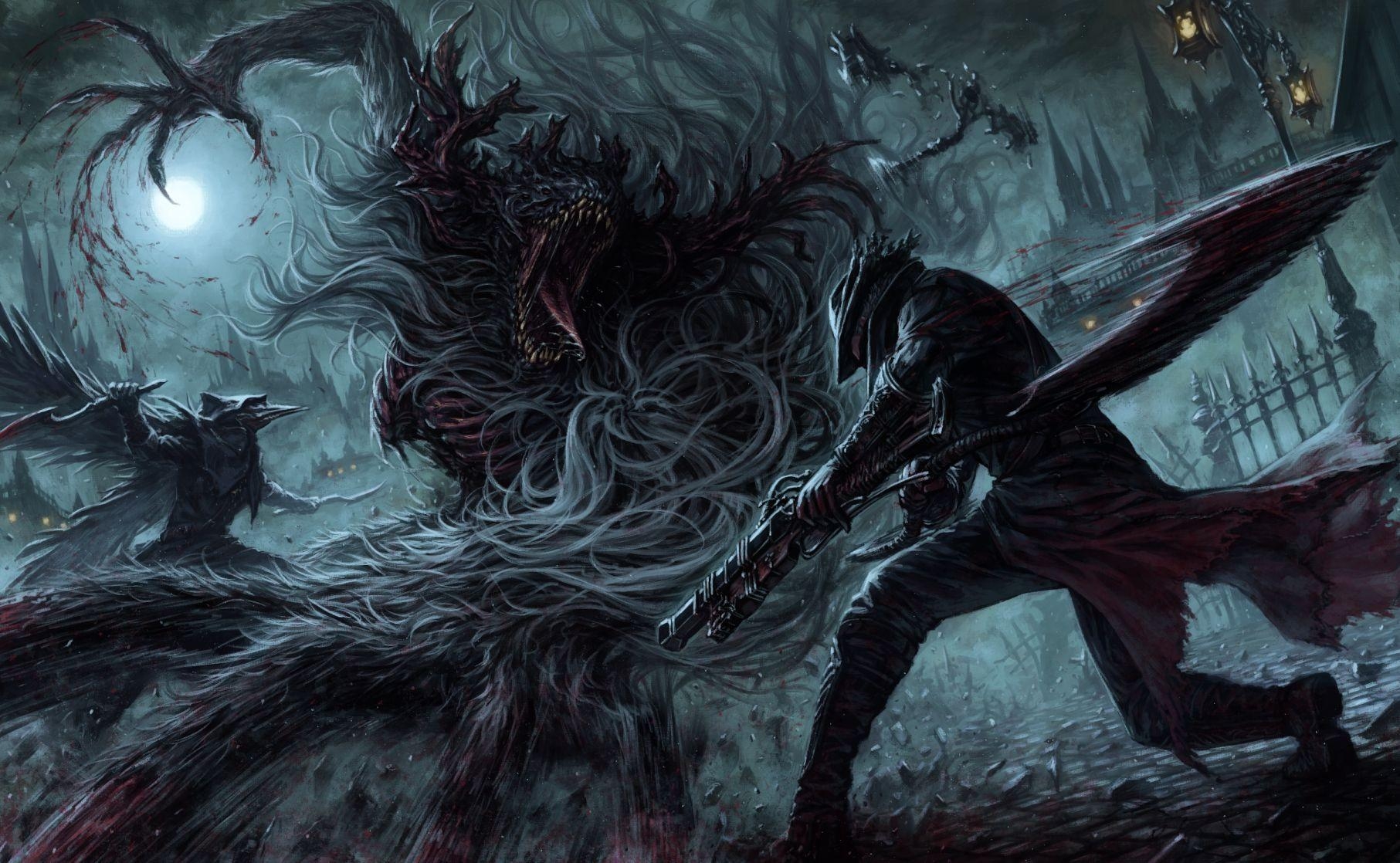 1820x1120 Bloodborne Game New HD Wallpaper HD Wallpaper, Desktop