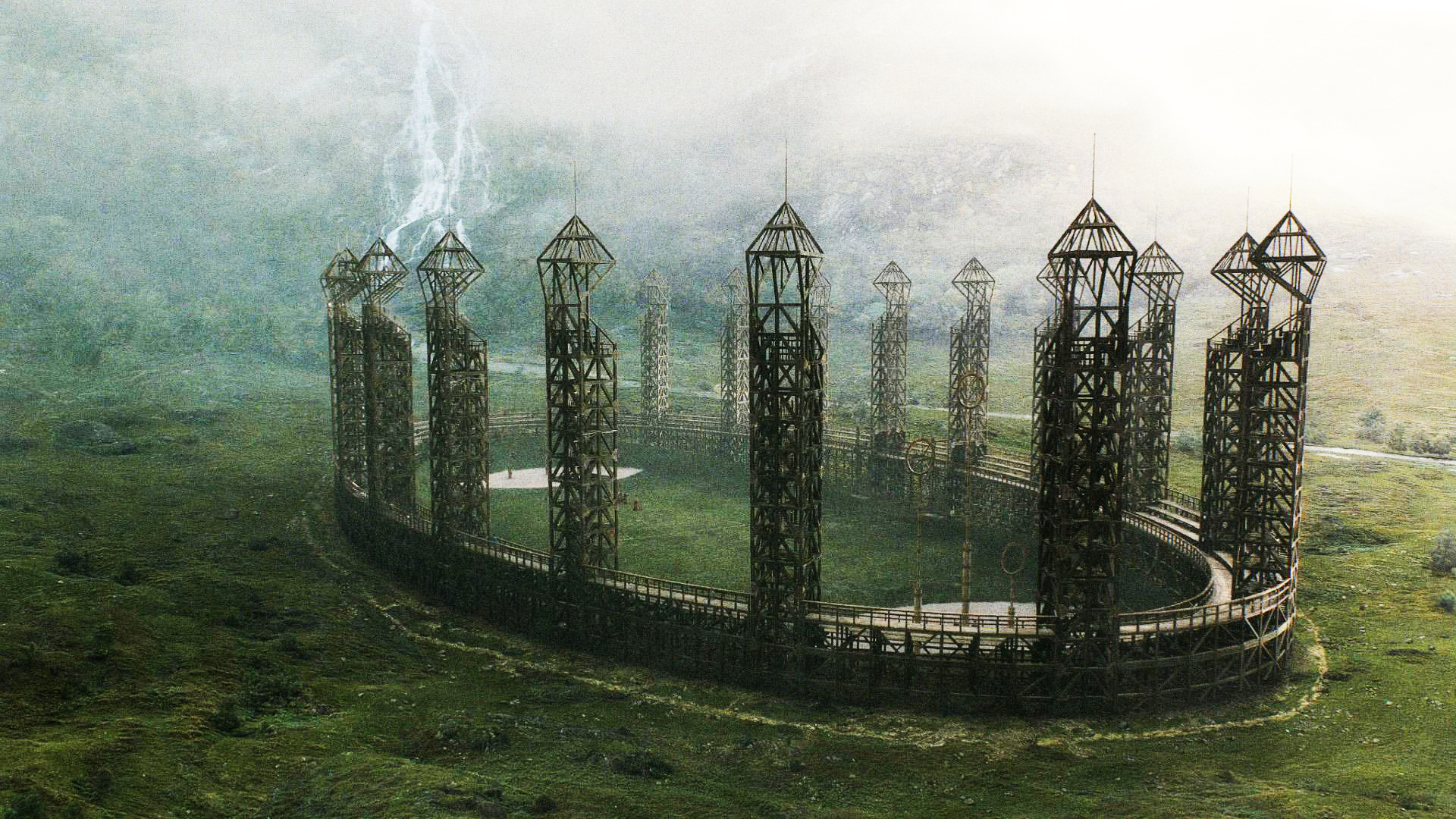 1920x1080 Wallpaper Harry Potter Quidditch Field, Desktop