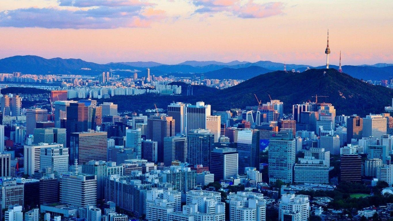 1370x770 South Korea Wallpaper, Desktop