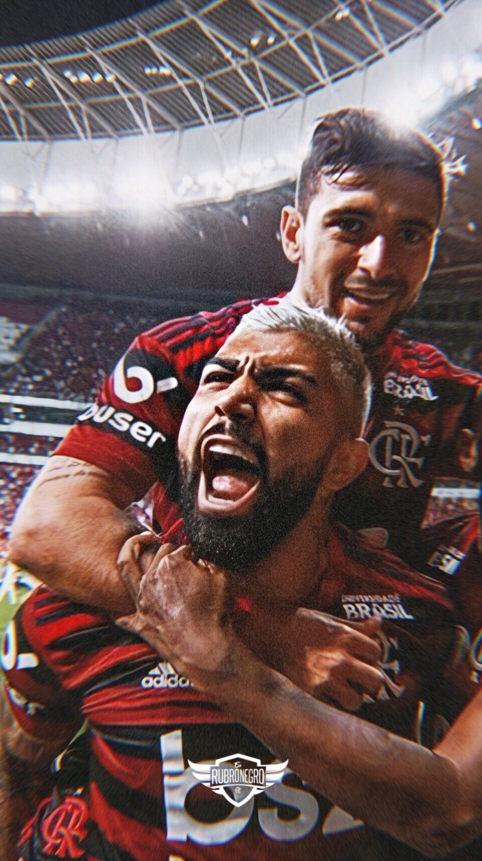 970x1720 Flamengo Gabigol Arrascaeta Wallpaper. Flamengo adidas, Libertadores flamengo, Flamengo maracana, Phone