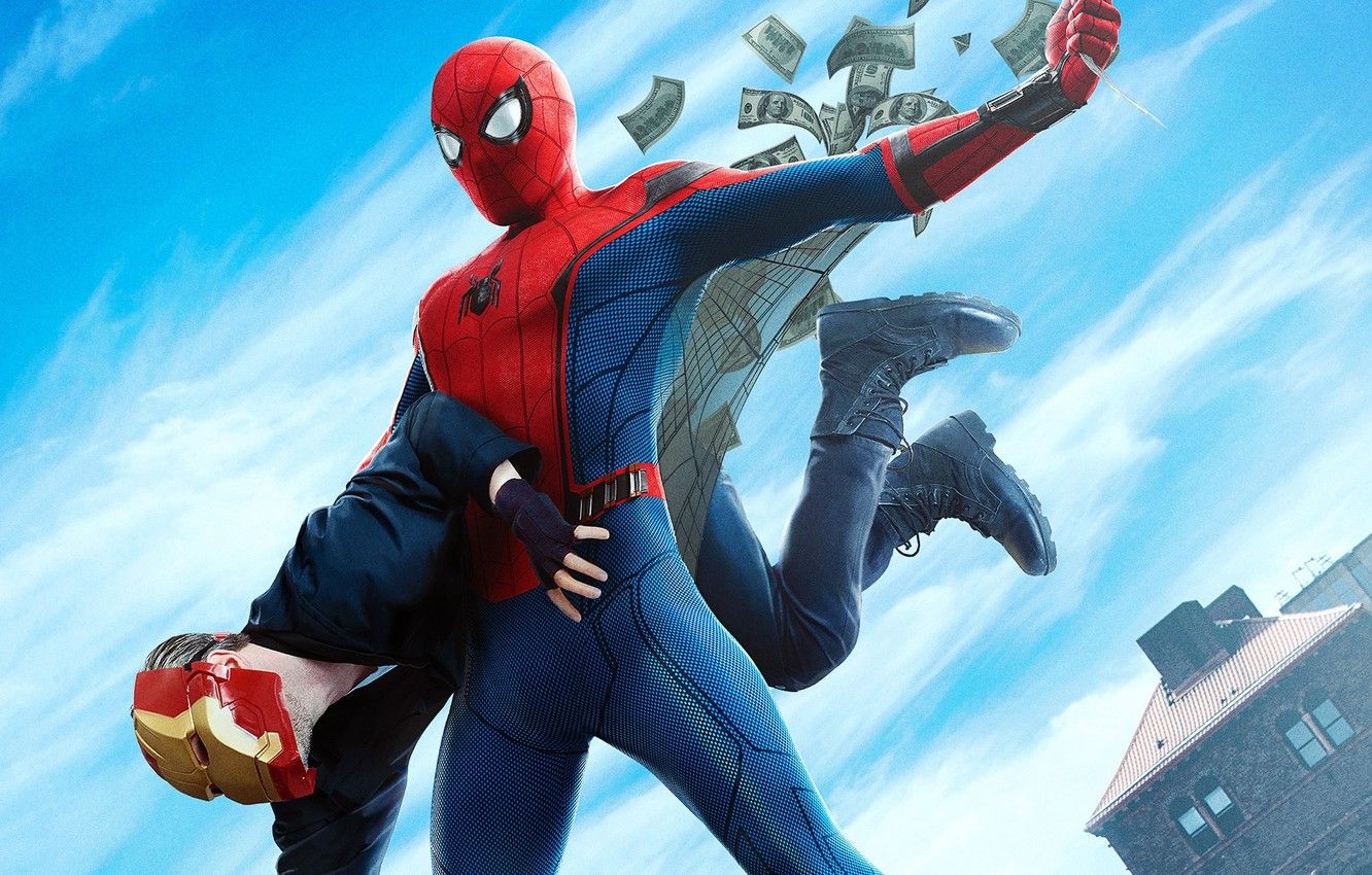 1340x850 Wallpaper Marvel Comics, Peter Parker, Movie, Tom Holland, Spider, Desktop