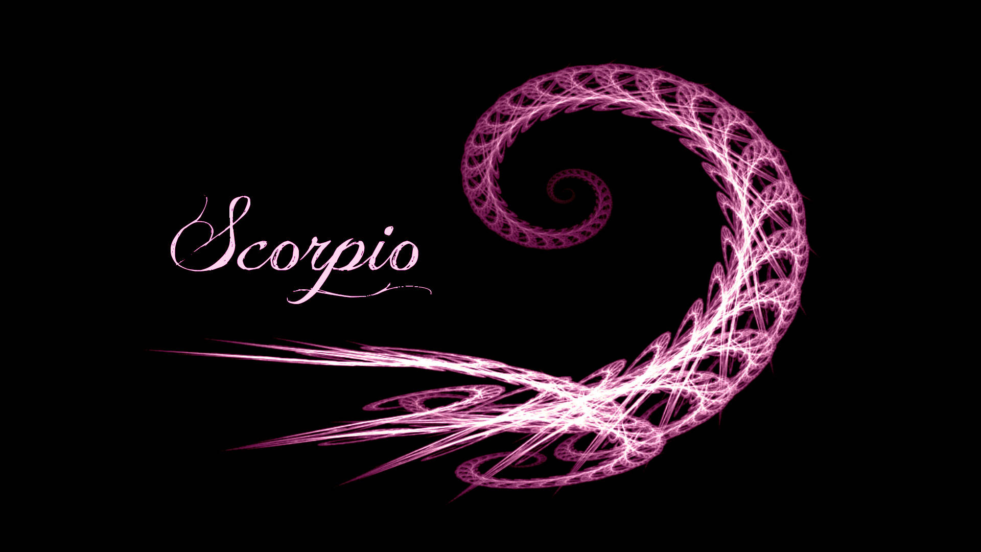 1920x1080 Download Pink Scorpio Black Wallpaper, Desktop