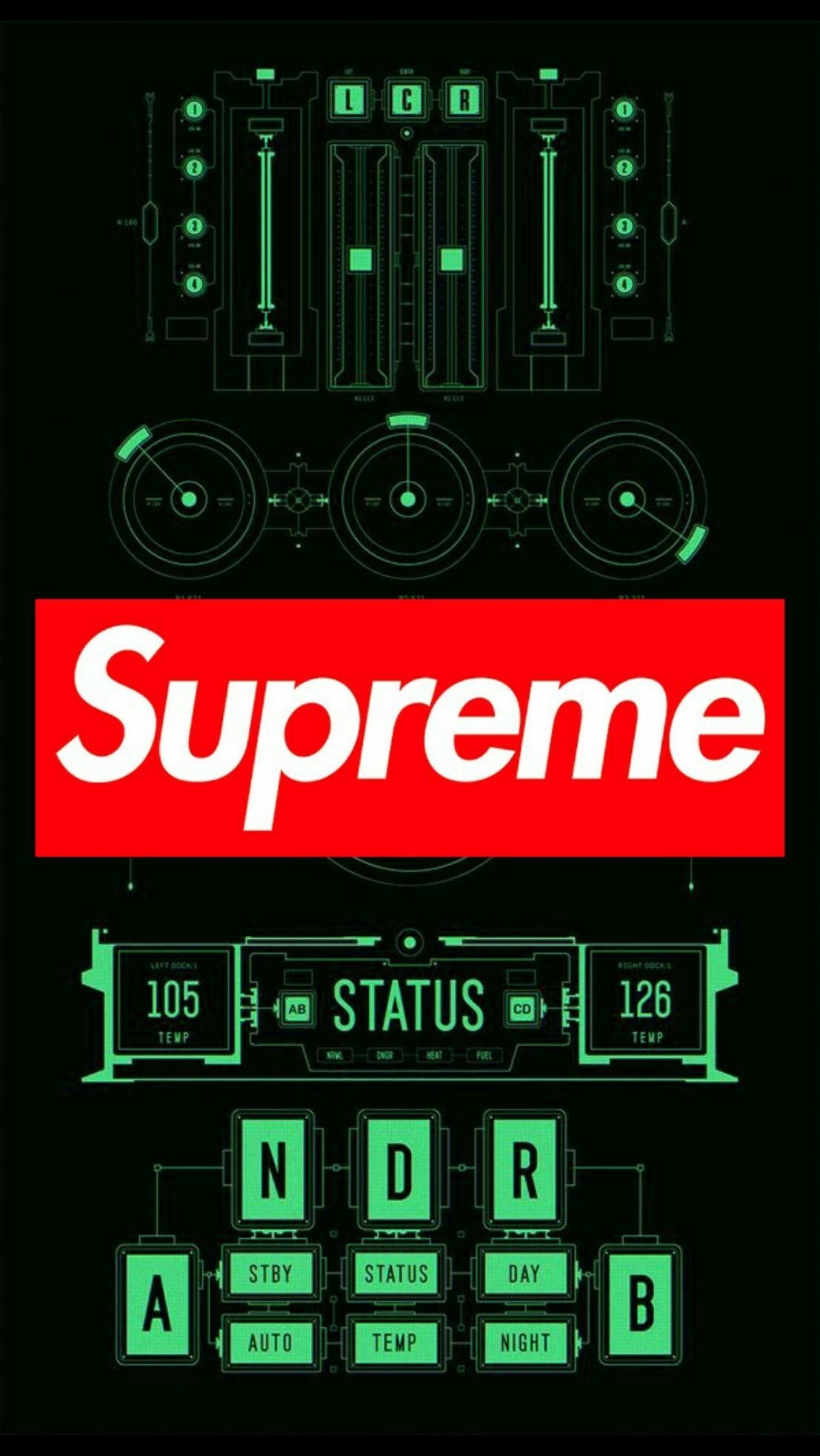 1110x1970 Supreme Wallpaper, Phone